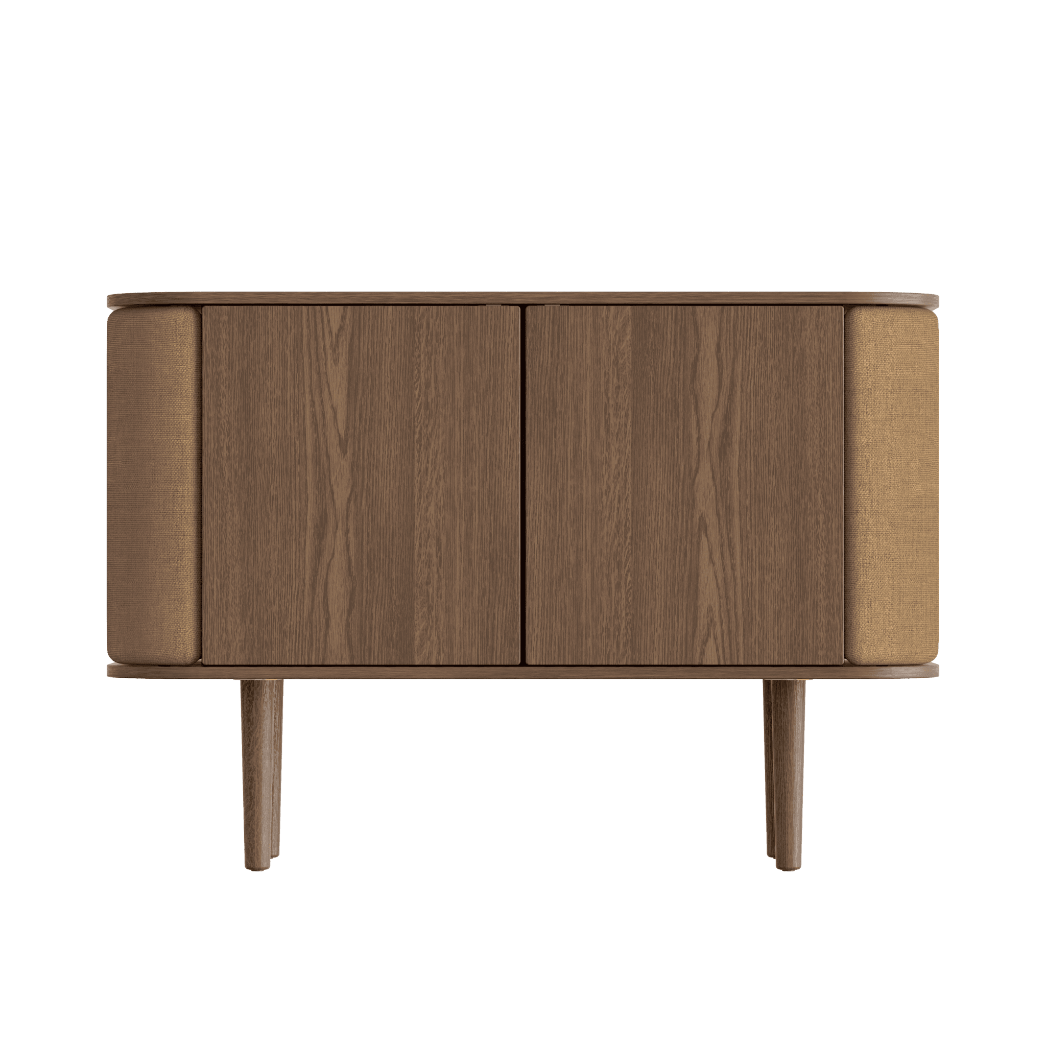 Komoda TREASURES karmelowy z ciemnym dębem UMAGE 2-drzwiowa Eye on Design