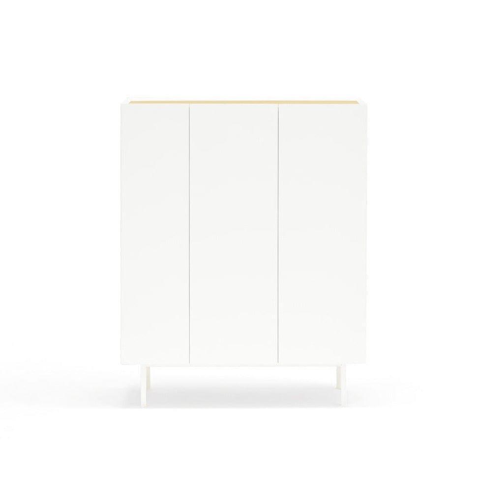 Komoda wysoka ARISTA biały Teulat Eye on Design