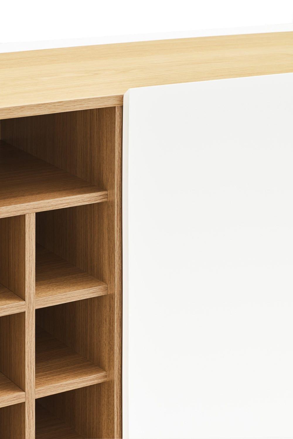 Komoda wysoka ARISTA biały Teulat Eye on Design