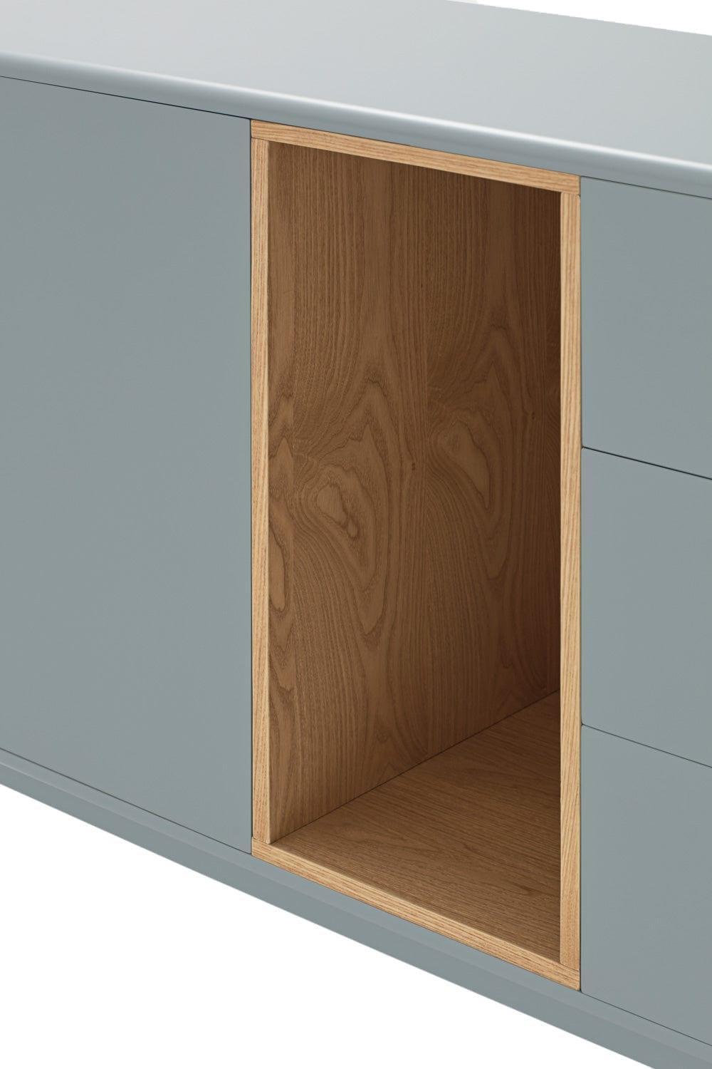 Komoda wysoka CORVO szary Teulat Eye on Design