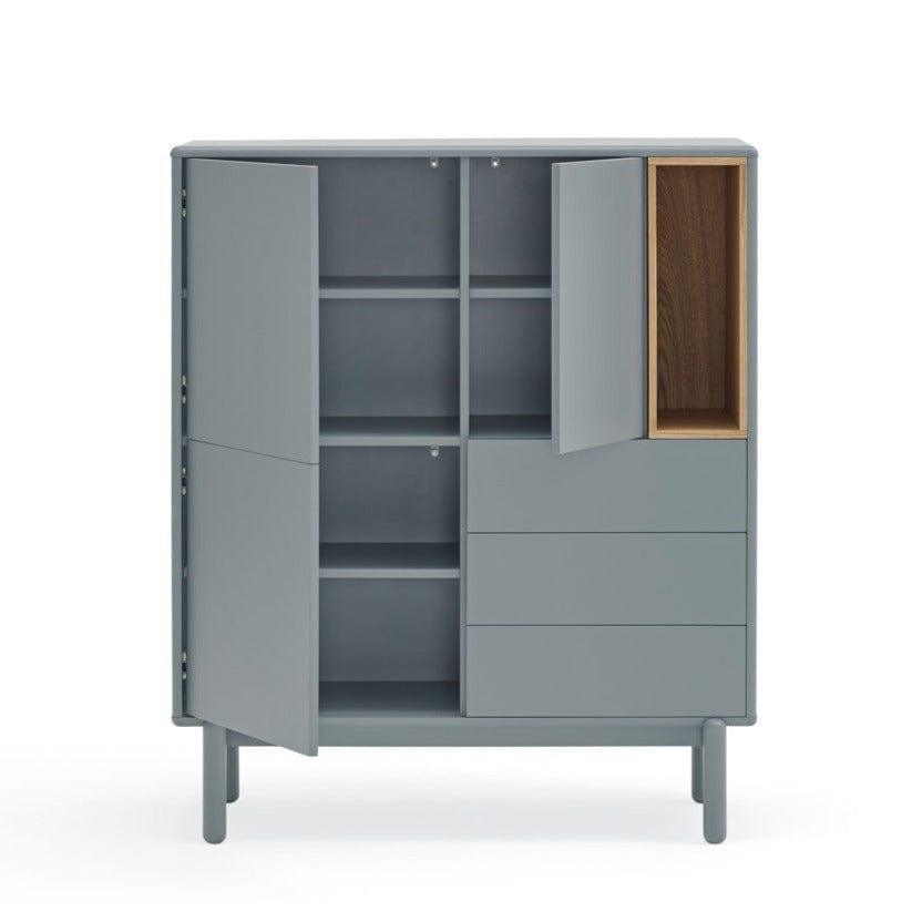 Komoda wysoka CORVO szary Teulat Eye on Design