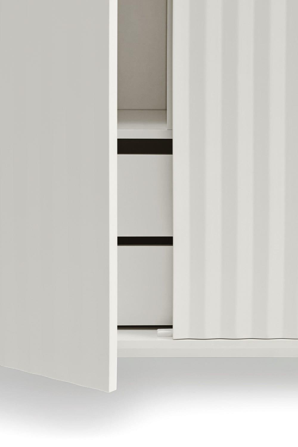 Komoda wysoka SIERRA biały Teulat Eye on Design