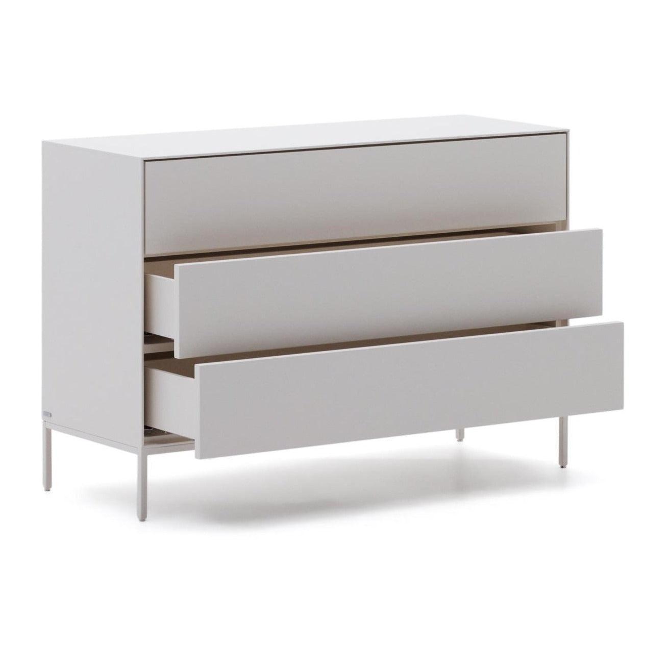 Komoda z szufladami VEDRANA biały La Forma Eye on Design