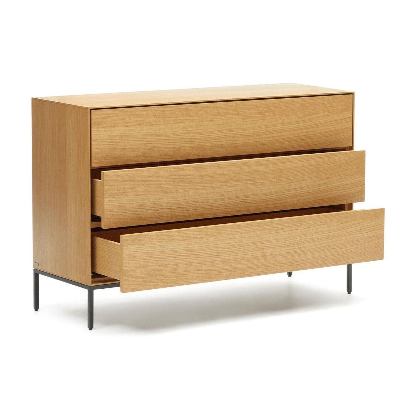 Komoda z szufladami VEDRANA fornir dębowy La Forma Eye on Design