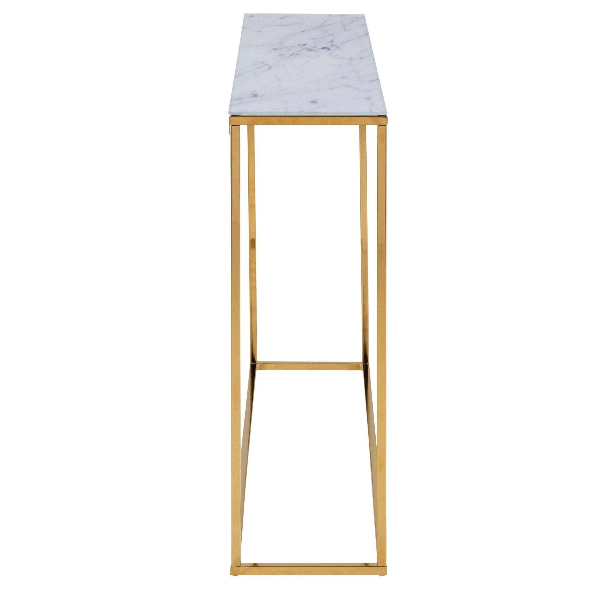 Konsola ALMA złoty Home Essentials Eye on Design