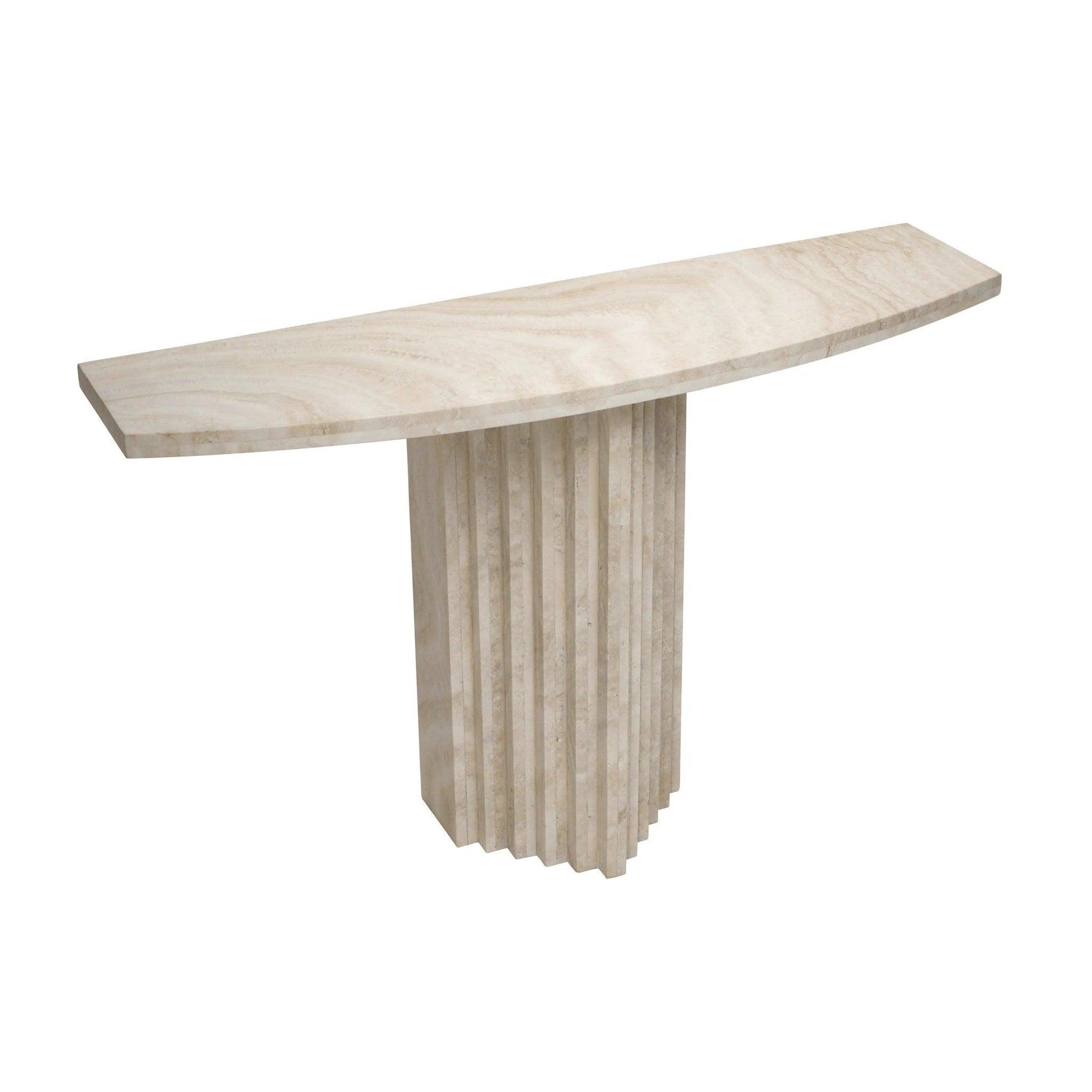 Konsola ATZARO trawertyn Eichholtz Eye on Design
