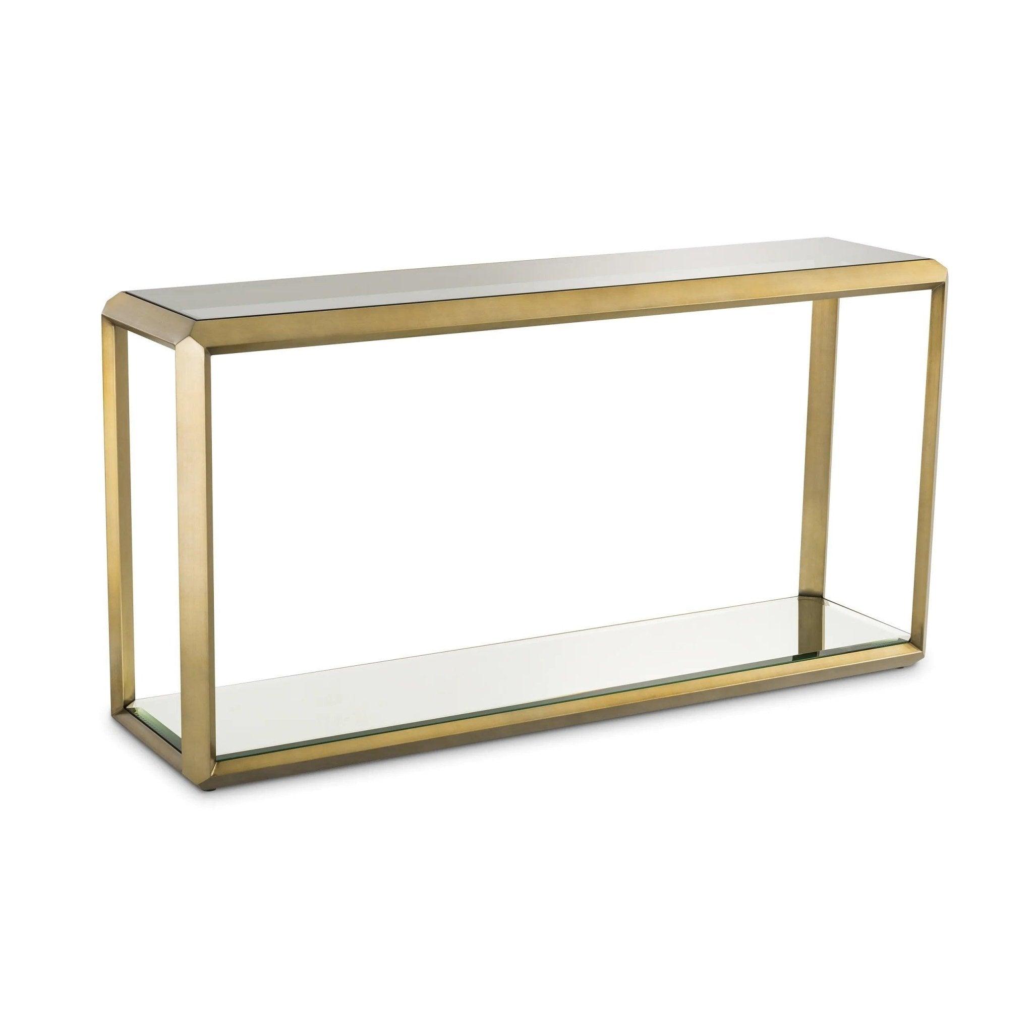 Konsola CALLUM szczotkowany mosiądz Eichholtz Eye on Design