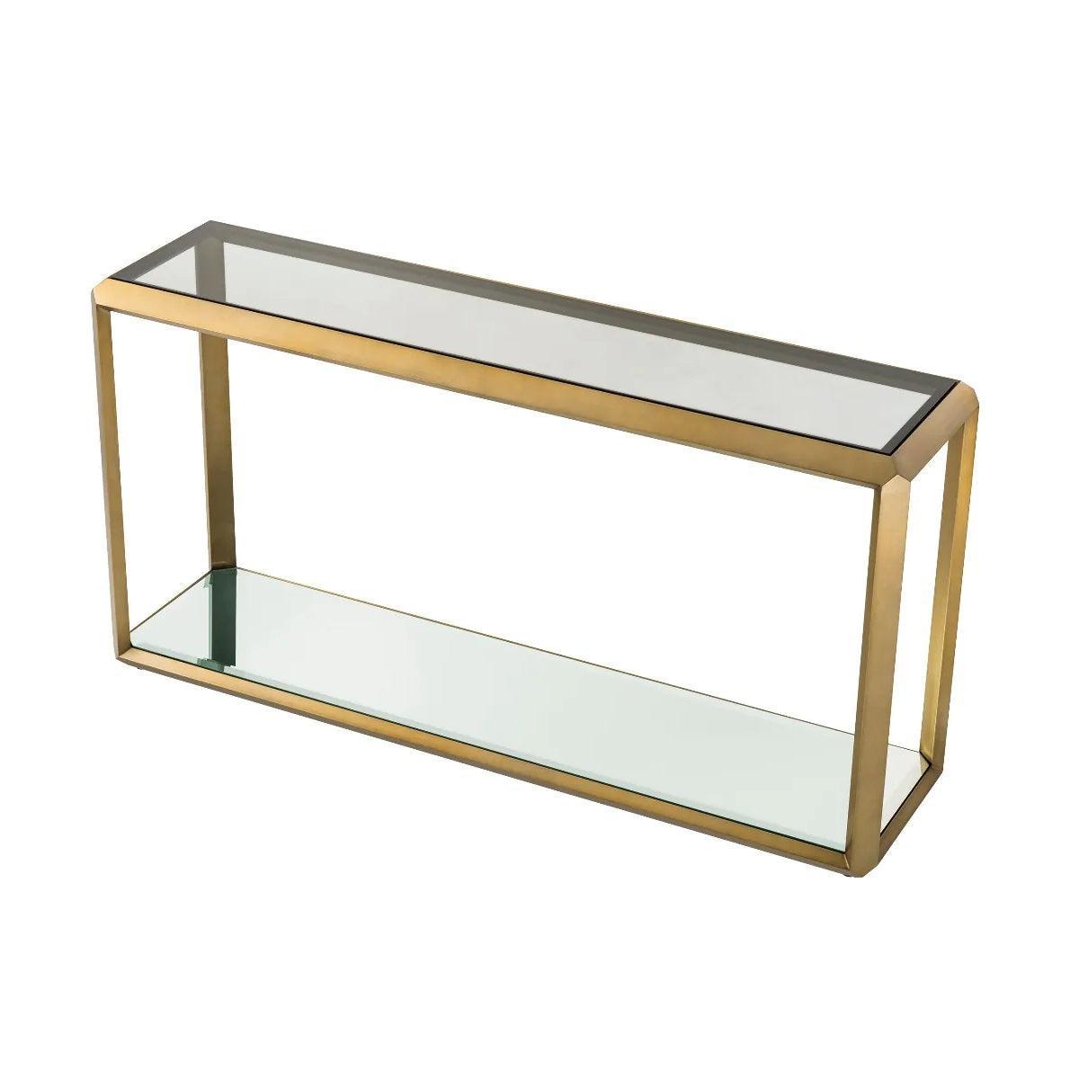 Konsola CALLUM szczotkowany mosiądz Eichholtz Eye on Design