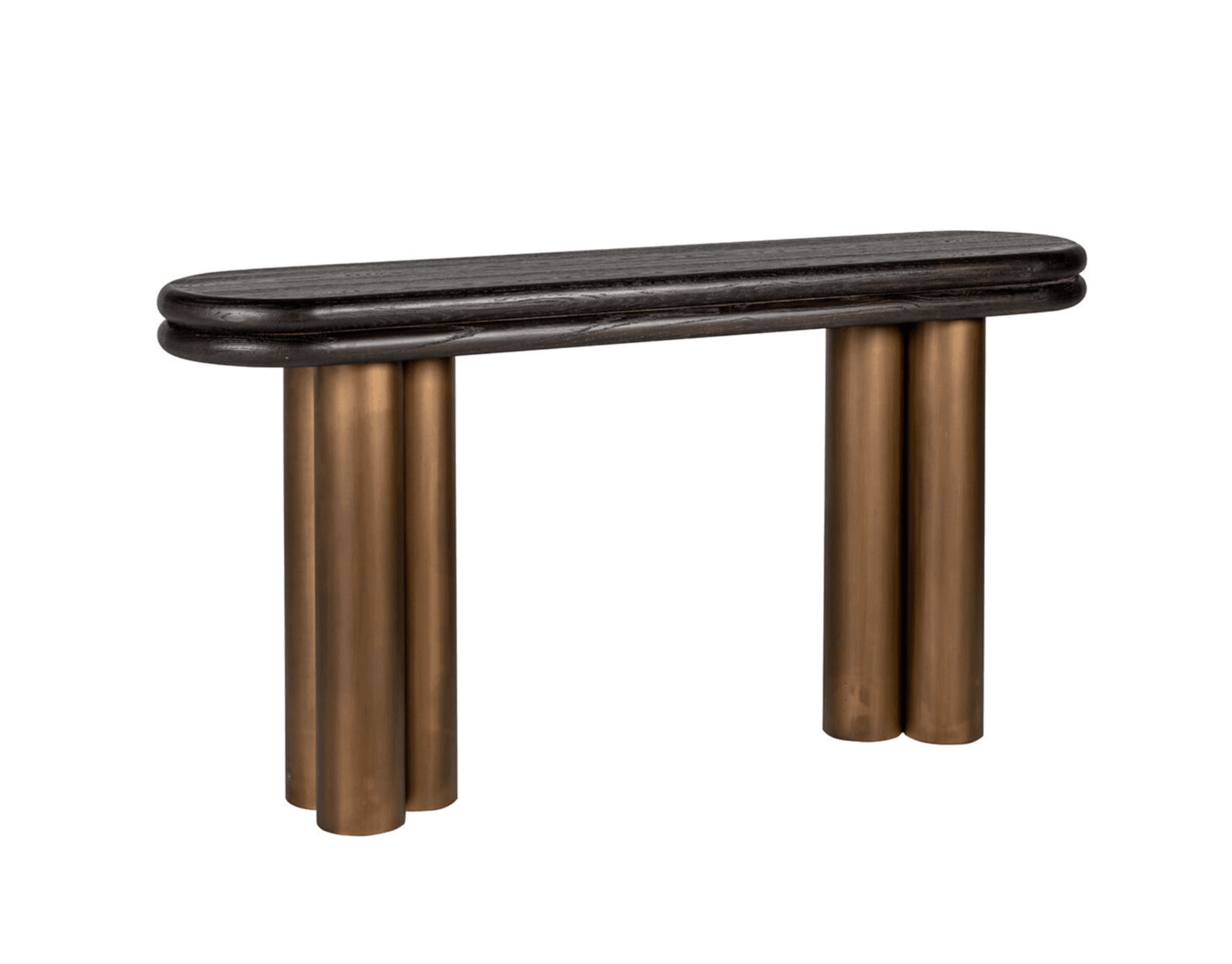 Konsola MACARON mosiądz Richmond Interiors Eye on Design