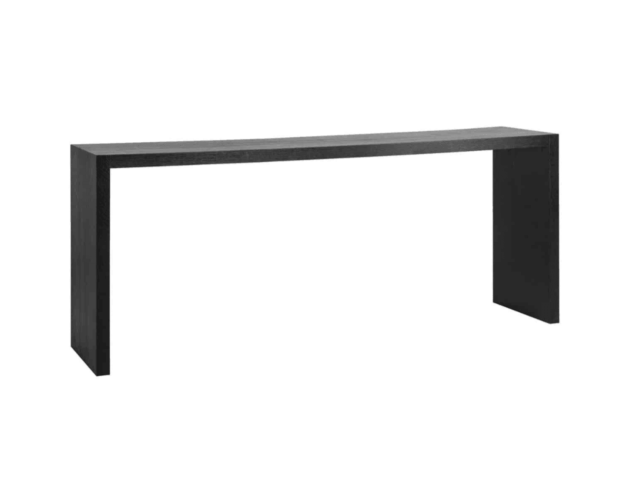 Konsola OAKURA czarny fornir dębowy Richmond Interiors Eye on Design