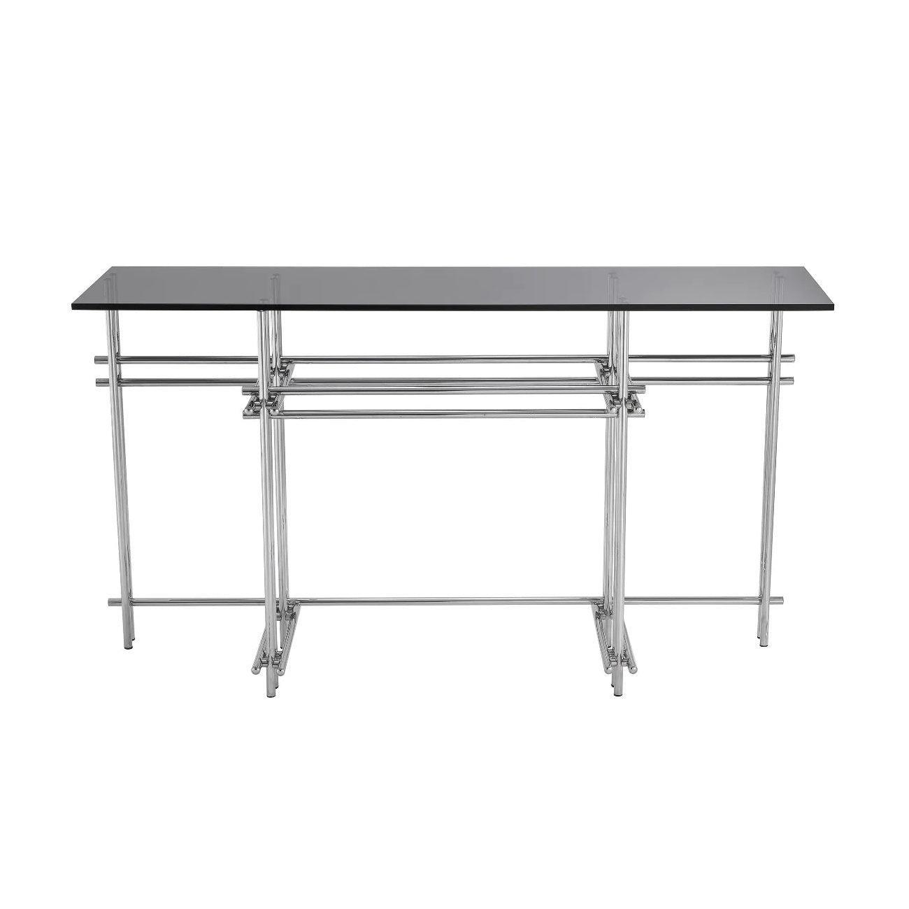 Konsola QUINN stal polerowana Eichholtz Eye on Design