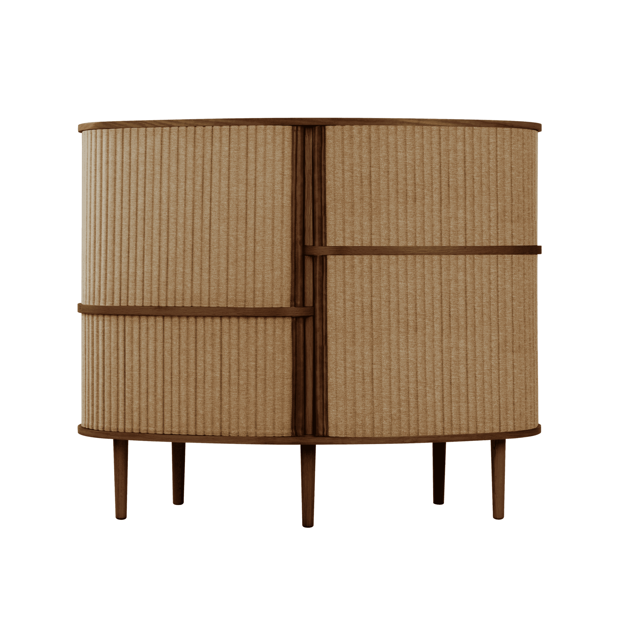 Kredens AUDACIOUS karmelowy z ciemnym dębem UMAGE Eye on Design