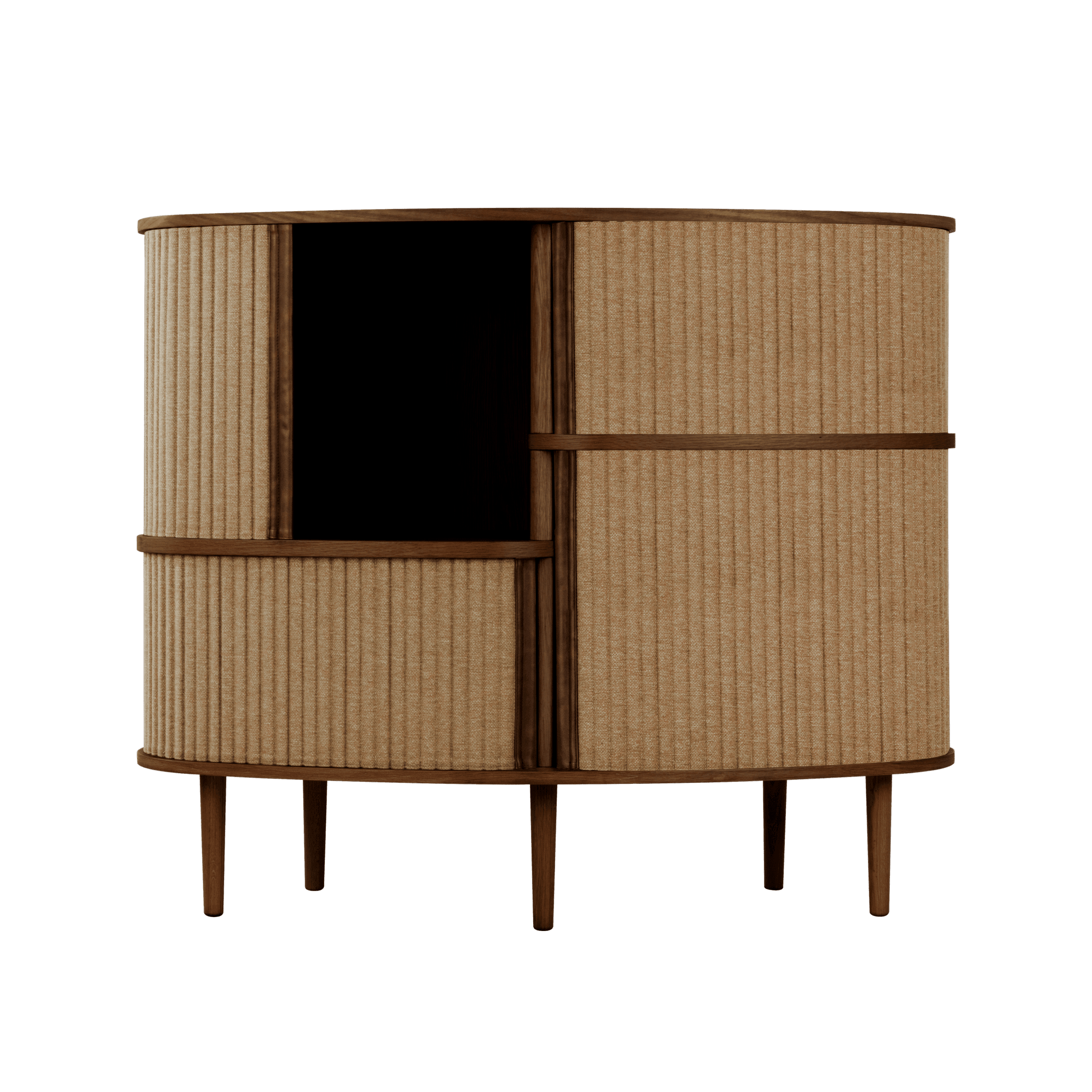 Kredens AUDACIOUS karmelowy z ciemnym dębem UMAGE Eye on Design