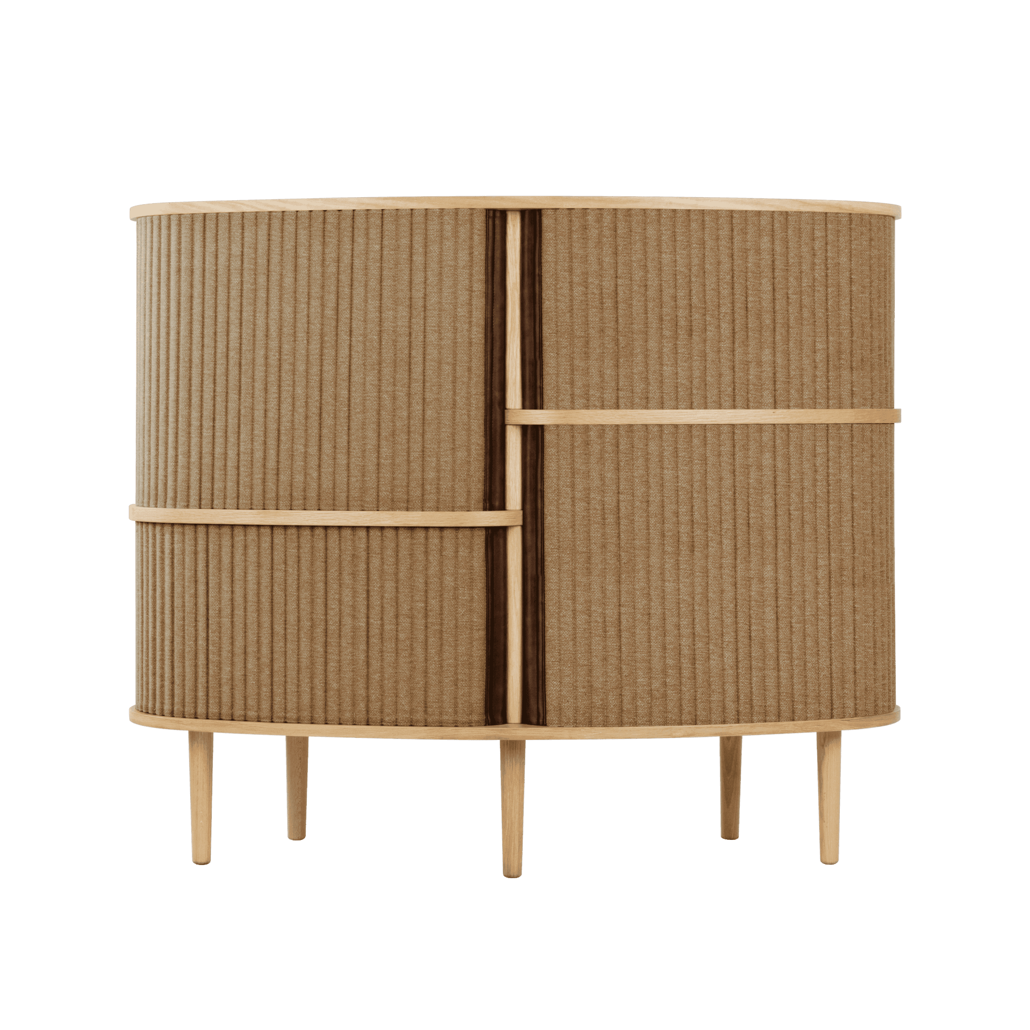 Kredens AUDACIOUS karmelowy z dębem UMAGE Eye on Design