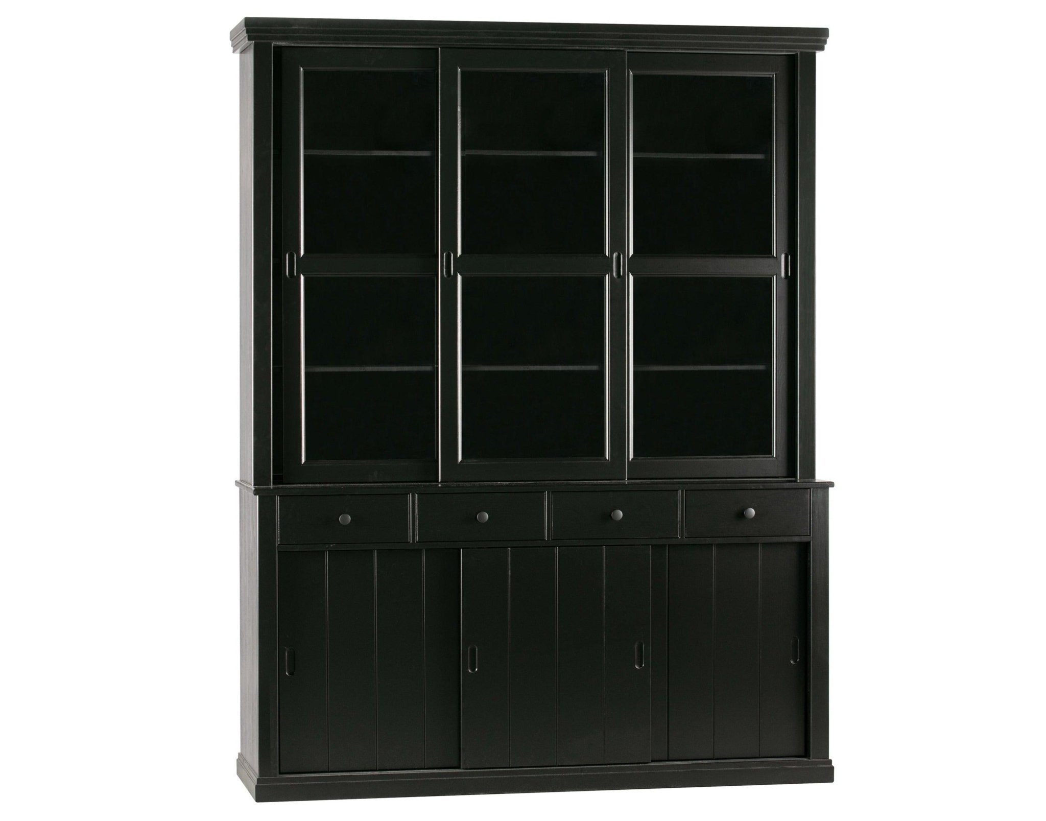 Kredens LAGOS czarne drewno Woood Eye on Design