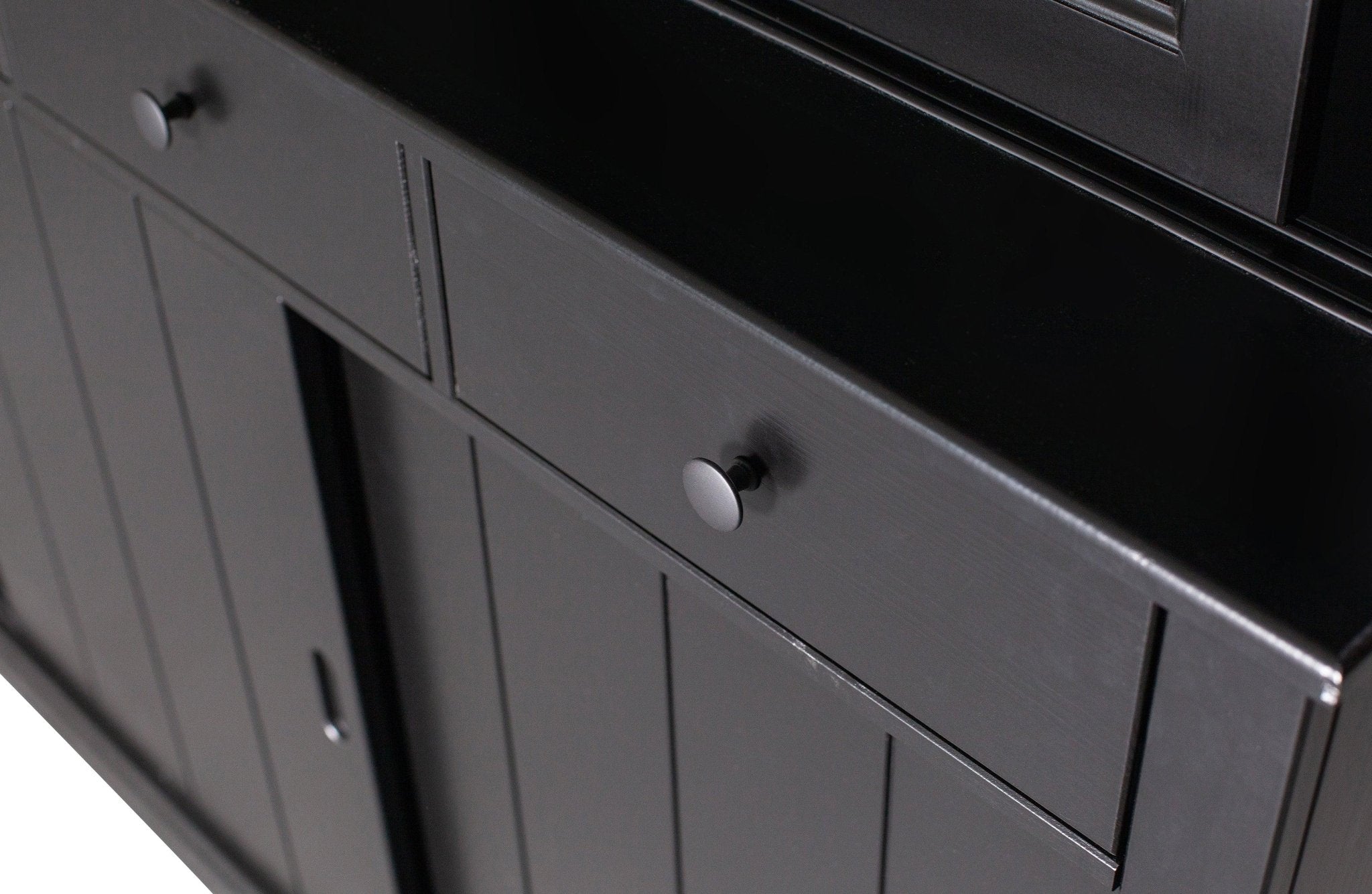 Kredens LAGOS czarne drewno Woood Eye on Design