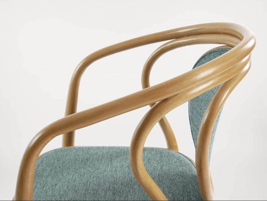 Stuhl NODO B-1401 aus Buchenholz