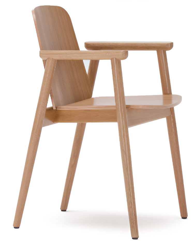 Prop B-4390 wooden armchair