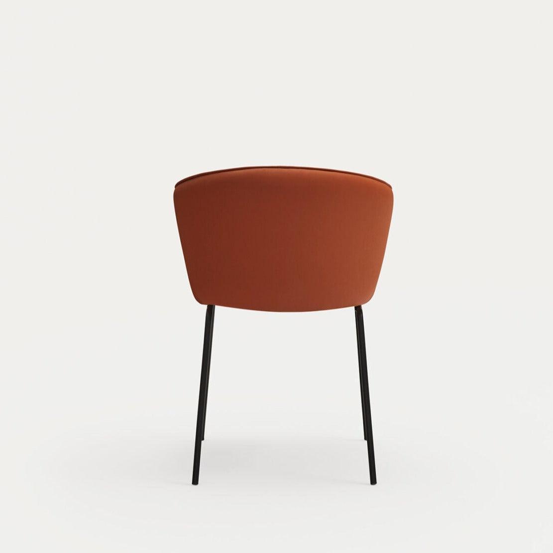 Krzesło ADD ekoskóra terakota Teulat Eye on Design