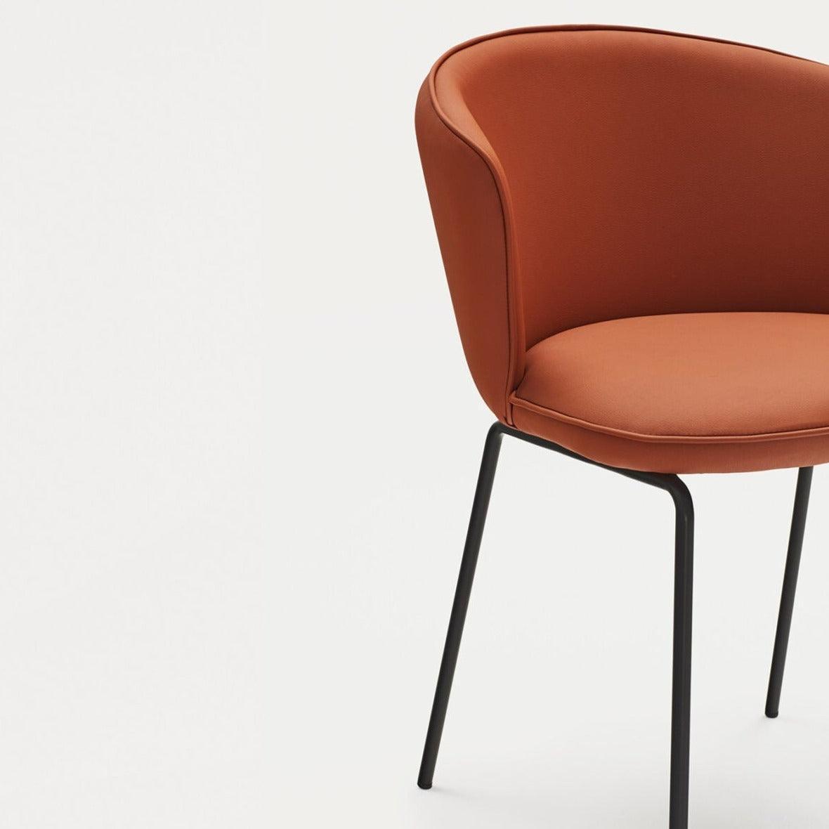 Krzesło ADD ekoskóra terakota Teulat Eye on Design