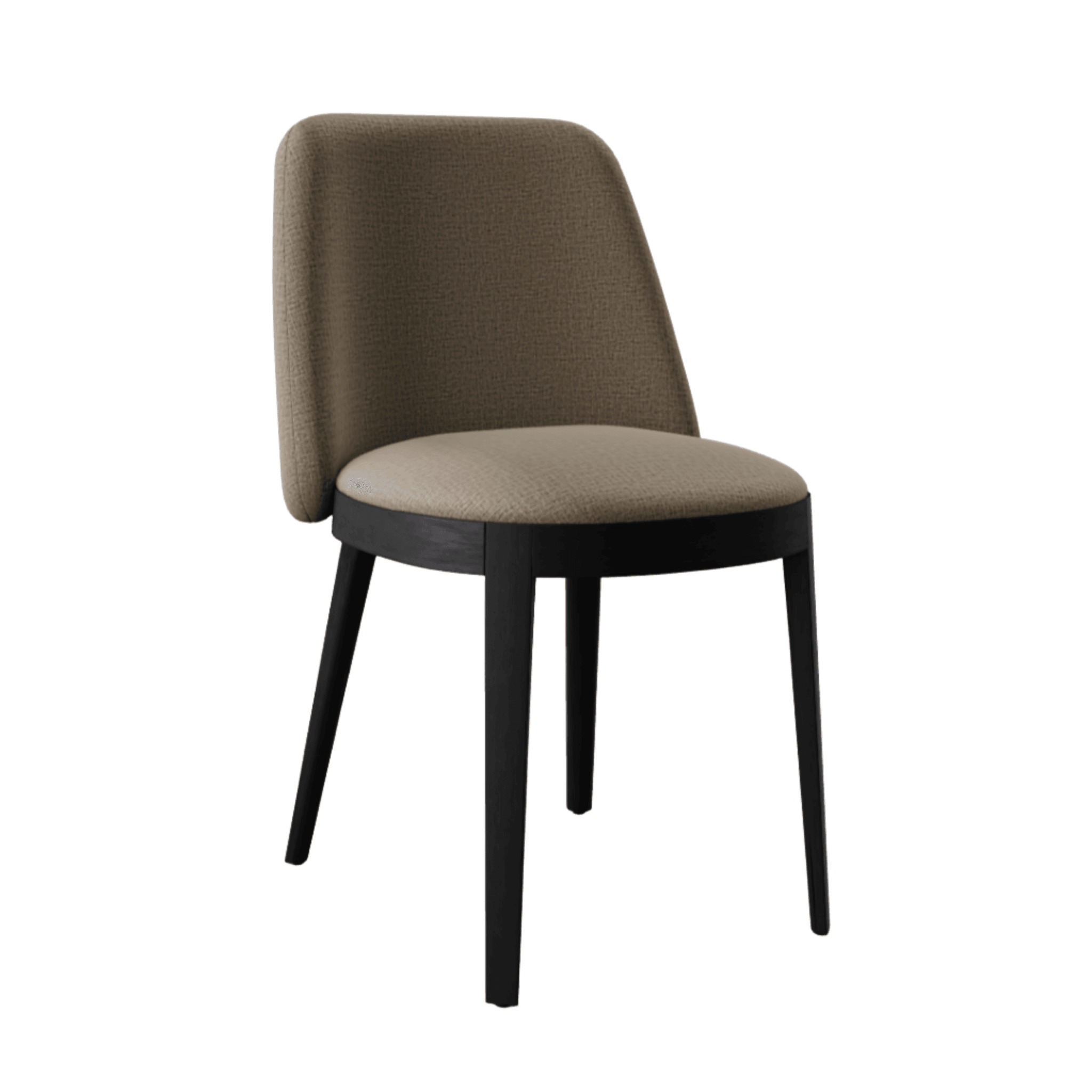 Krzesło ADÈL melanż beżowy Calligaris matowa czerń Eye on Design