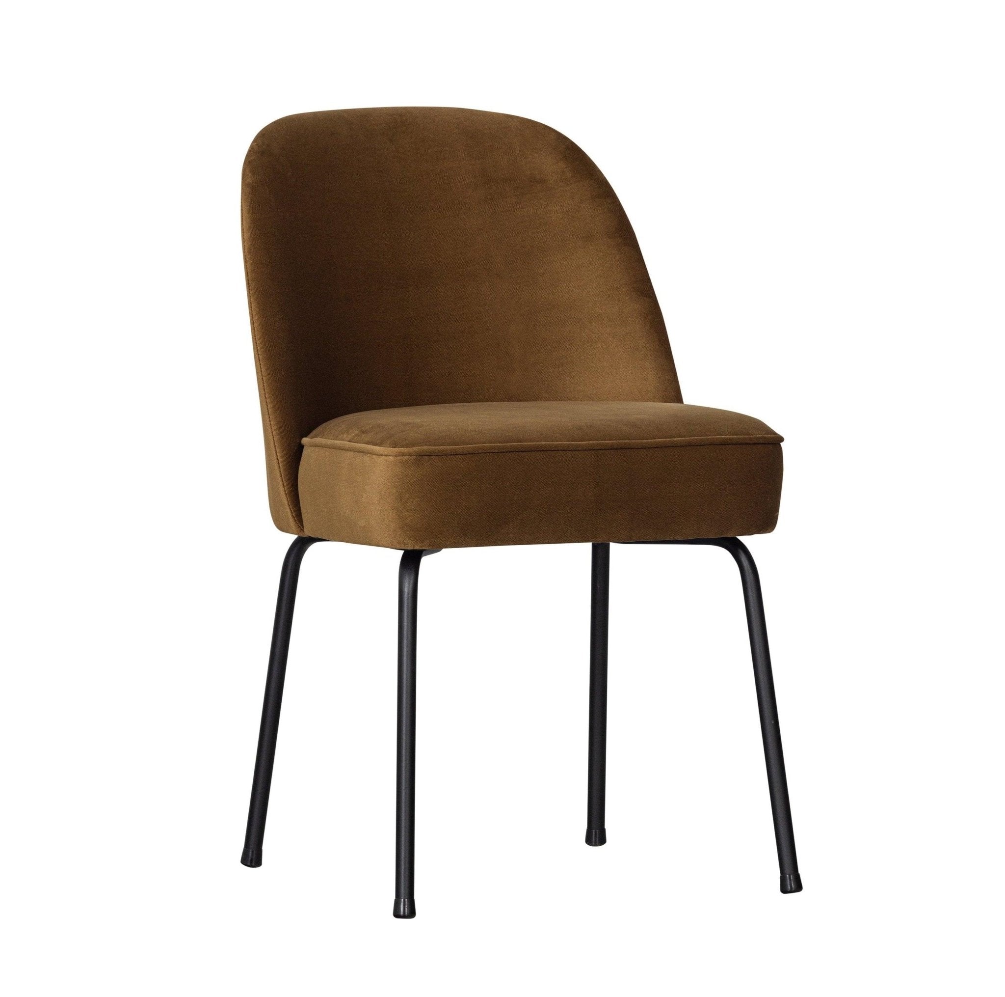 Krzesło aksamitne VOGUE miodowy Be Pure Eye on Design