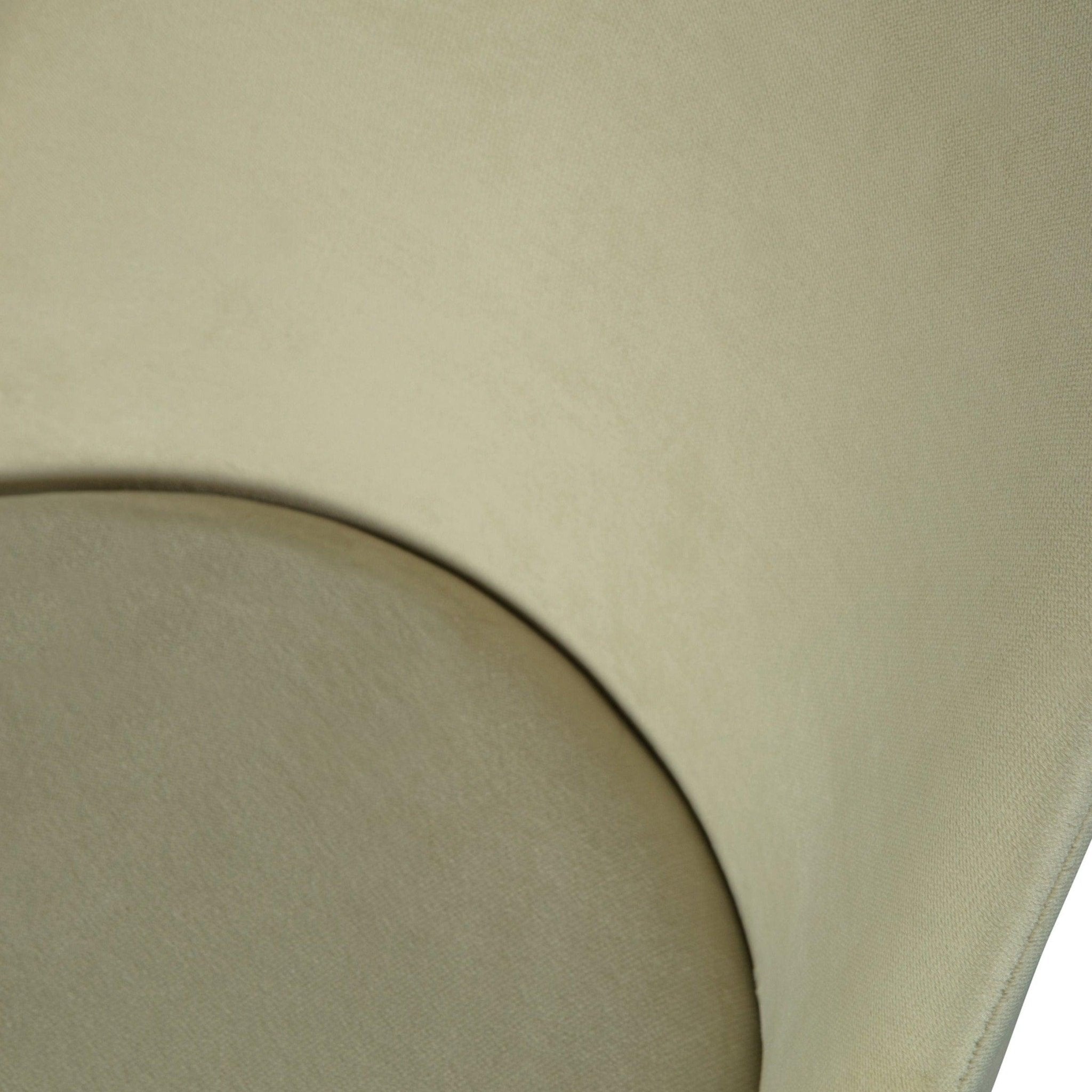 Krzesło aksamitne VOGUE pistacjowy Be Pure Eye on Design