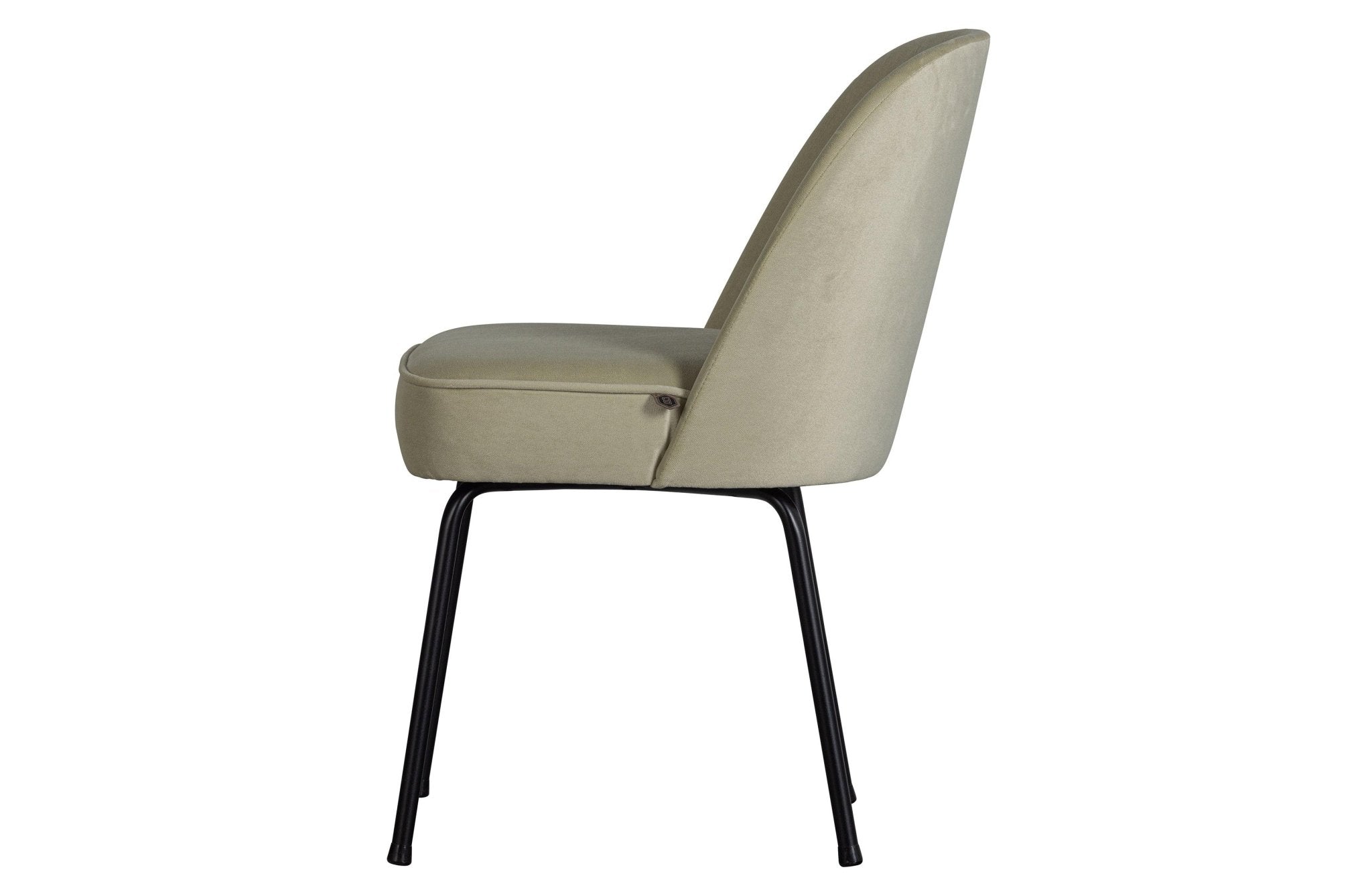 Krzesło aksamitne VOGUE pistacjowy Be Pure Eye on Design