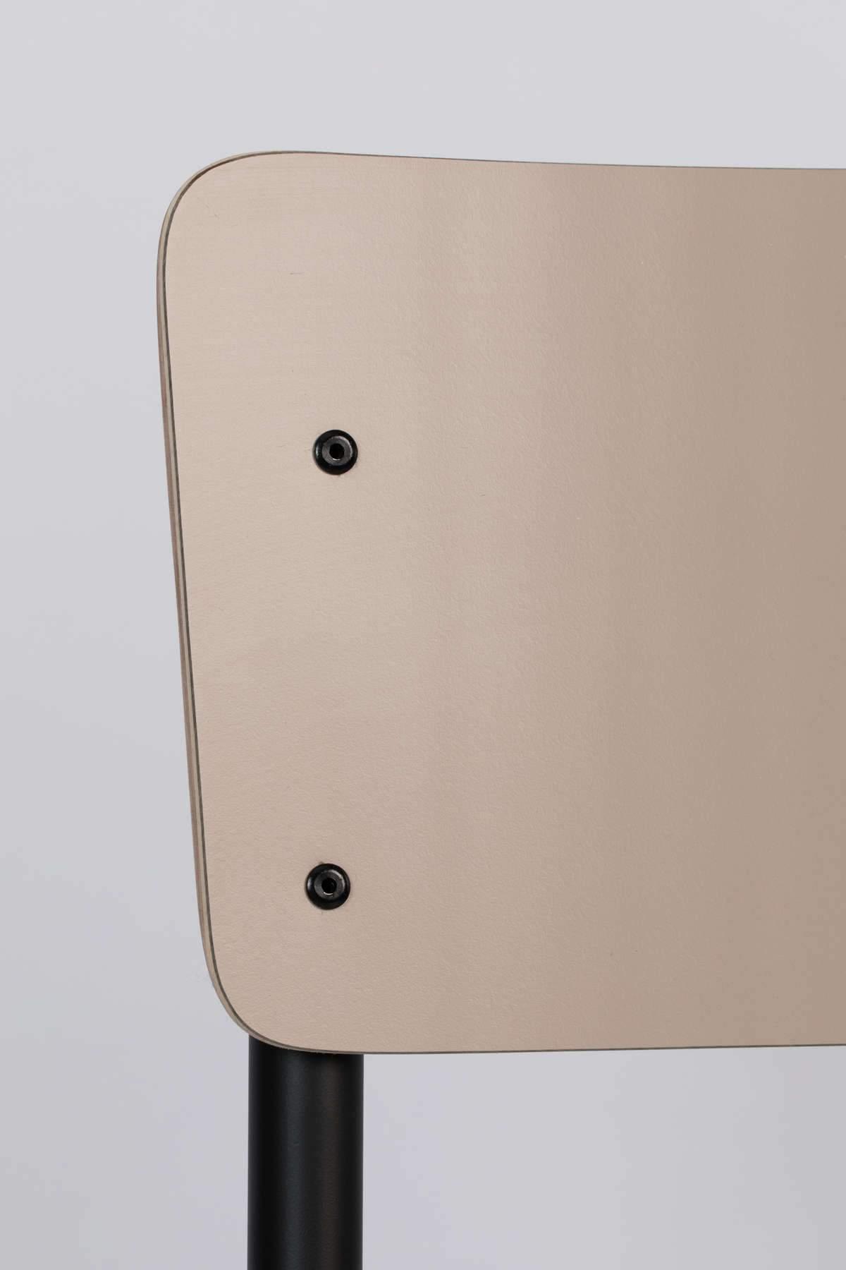 Krzesło BACK TO SCHOOL beżowy Zuiver Eye on Design