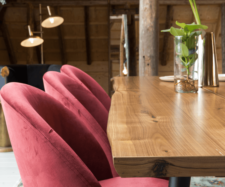 Krzesło BARBARA czerwony Dutchbone Eye on Design