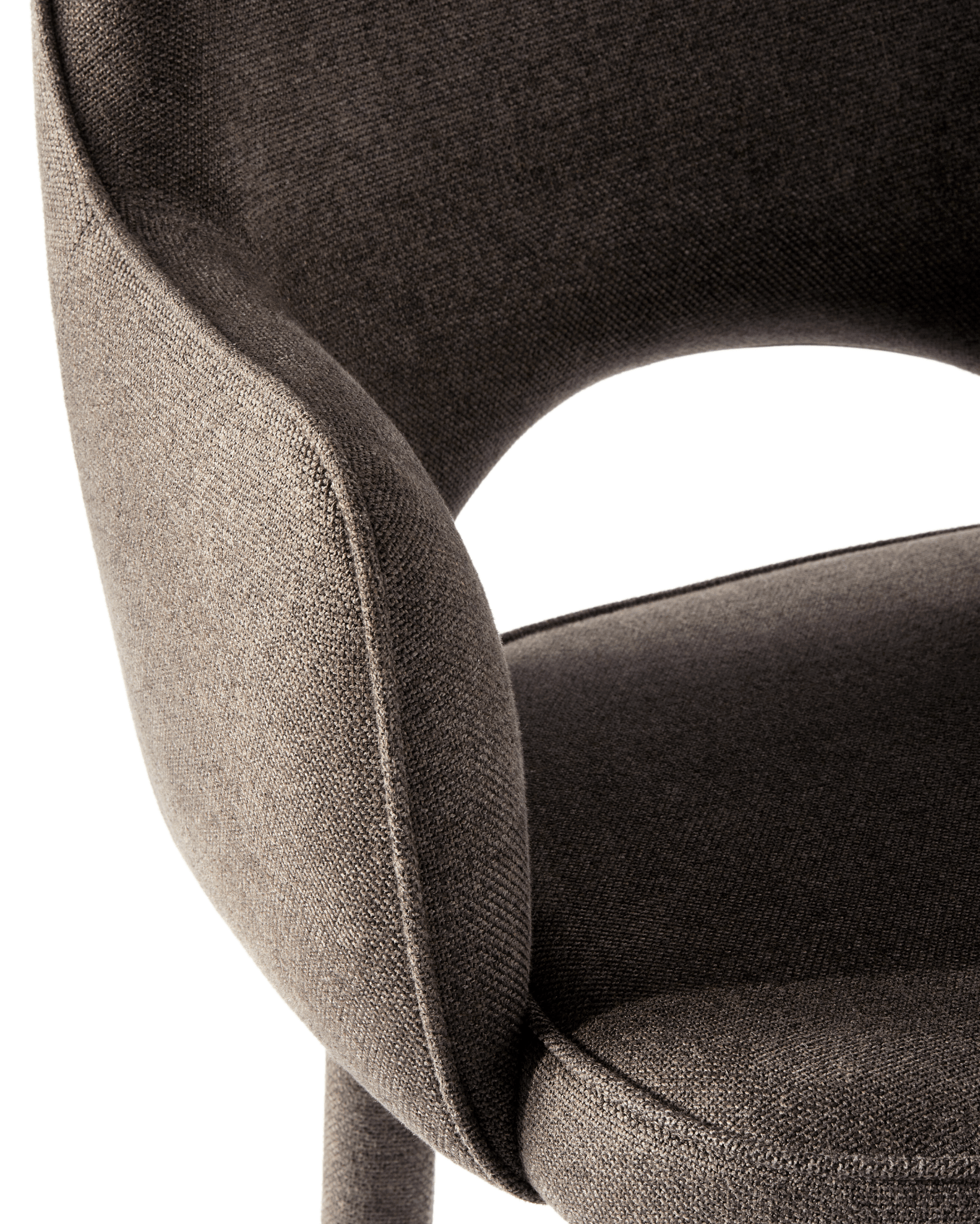 Krzesło barowe COSY ciemnoszary Pols Potten Eye on Design