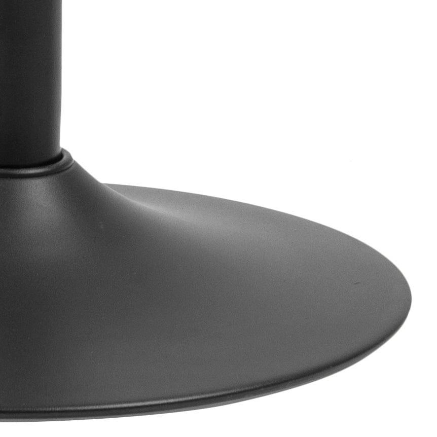 Krzesło barowe FRIDA czarny z zielonym wykończeniem Home Essentials Eye on Design