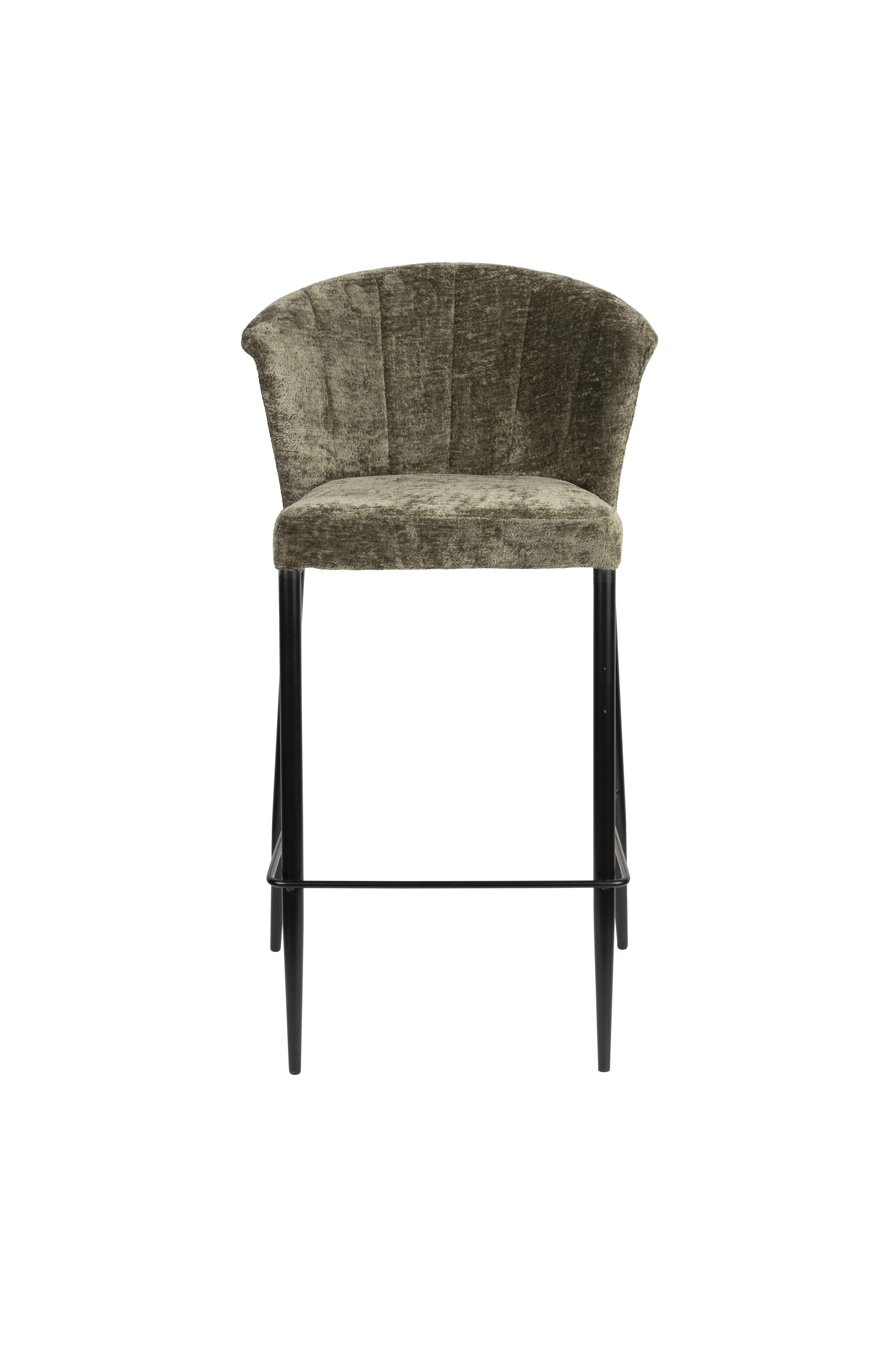 Georgia Stool Counter Green Dutchbone Eye on Design