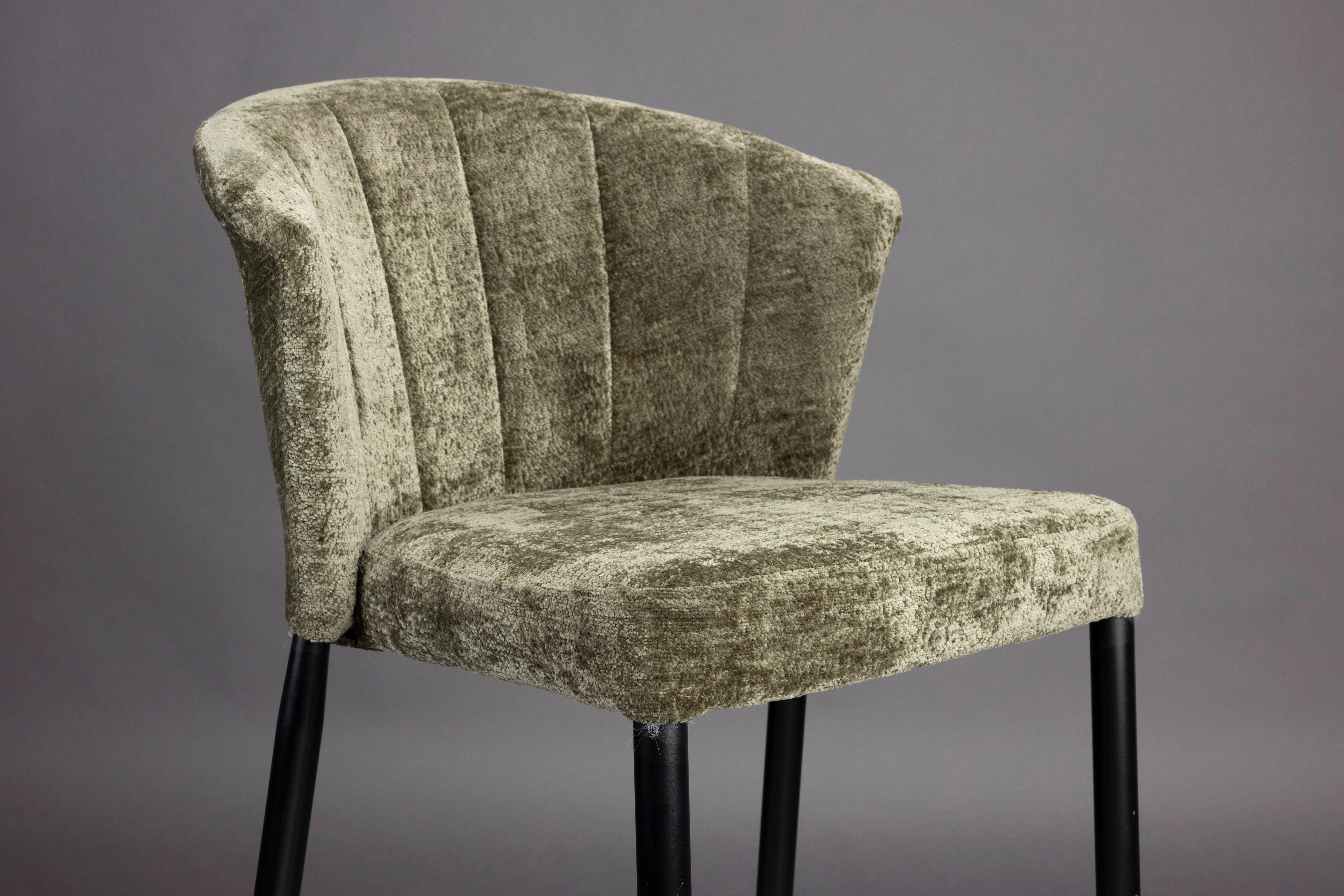 Georgia Stool Counter Green Dutchbone Eye on Design