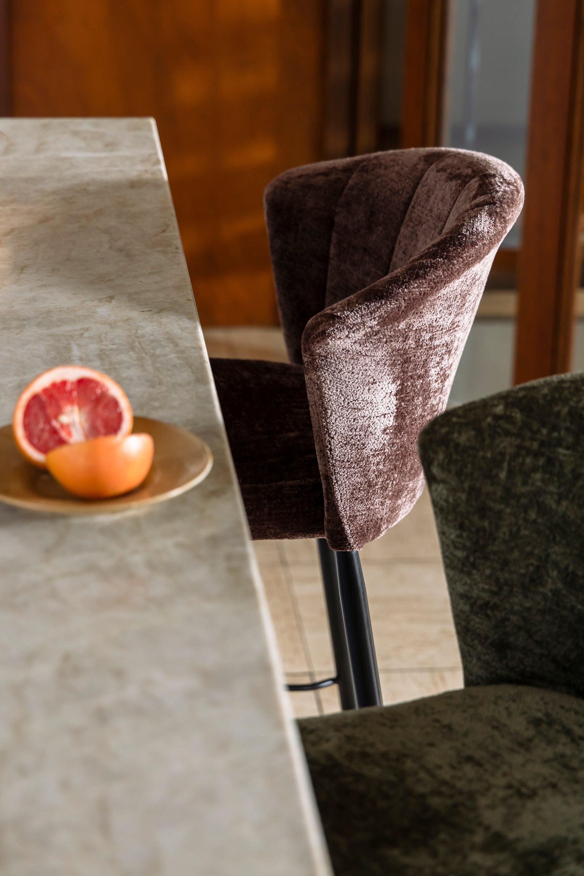 Georgia Stool Counter Purple Dutchbone Eye on Design