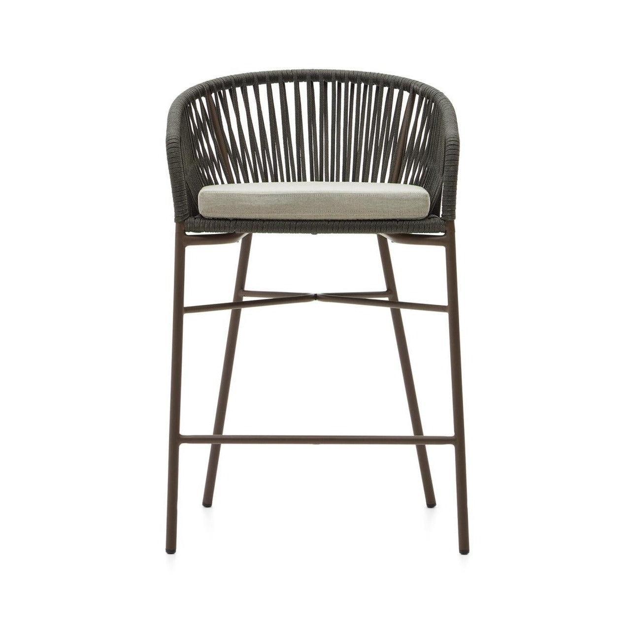 Krzesło barowe ogrodowe YANET zielony La Forma Eye on Design