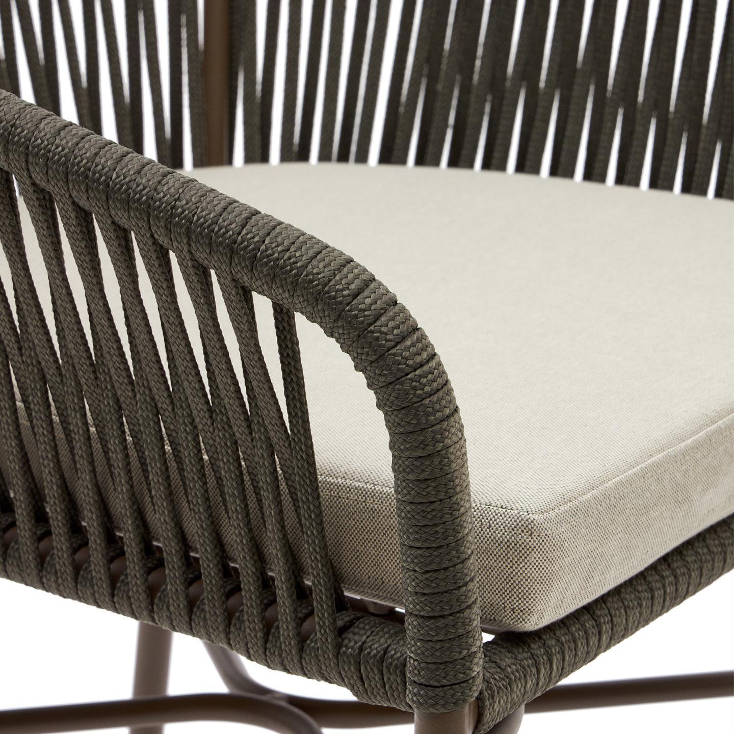 Krzesło barowe ogrodowe YANET zielony La Forma Eye on Design