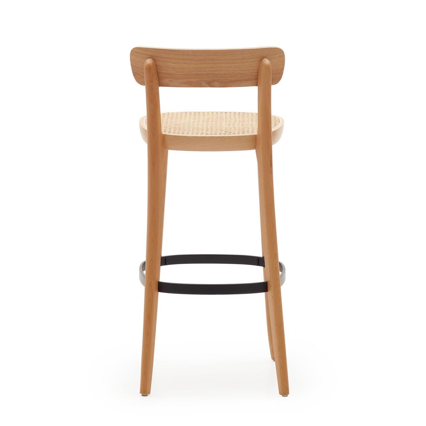 Krzesło barowe ROMANE drewno bukowe La Forma Eye on Design