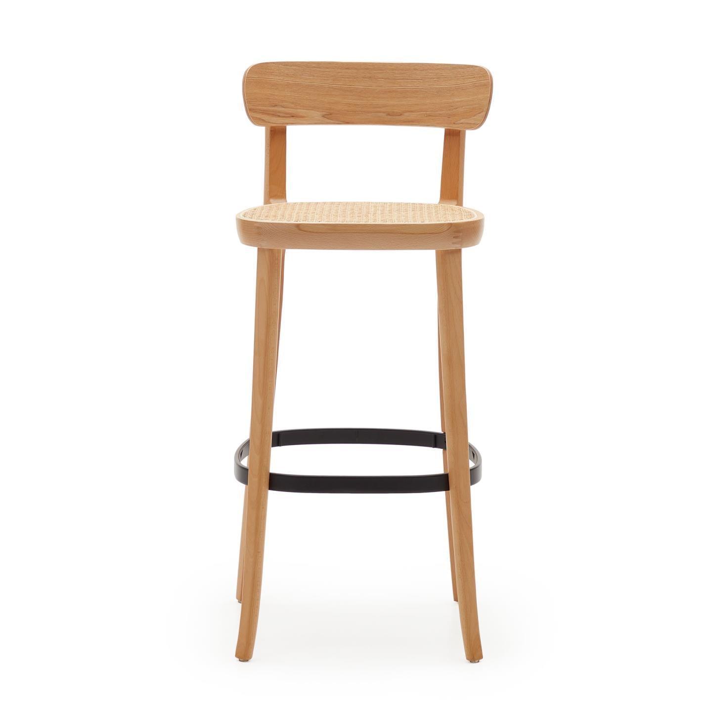 Krzesło barowe ROMANE drewno bukowe La Forma Eye on Design