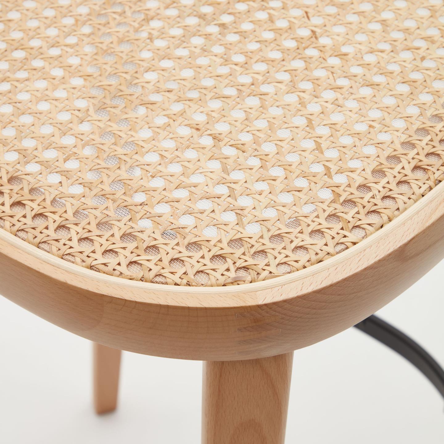 Krzesło barowe ROMANE drewno bukowe La Forma Eye on Design