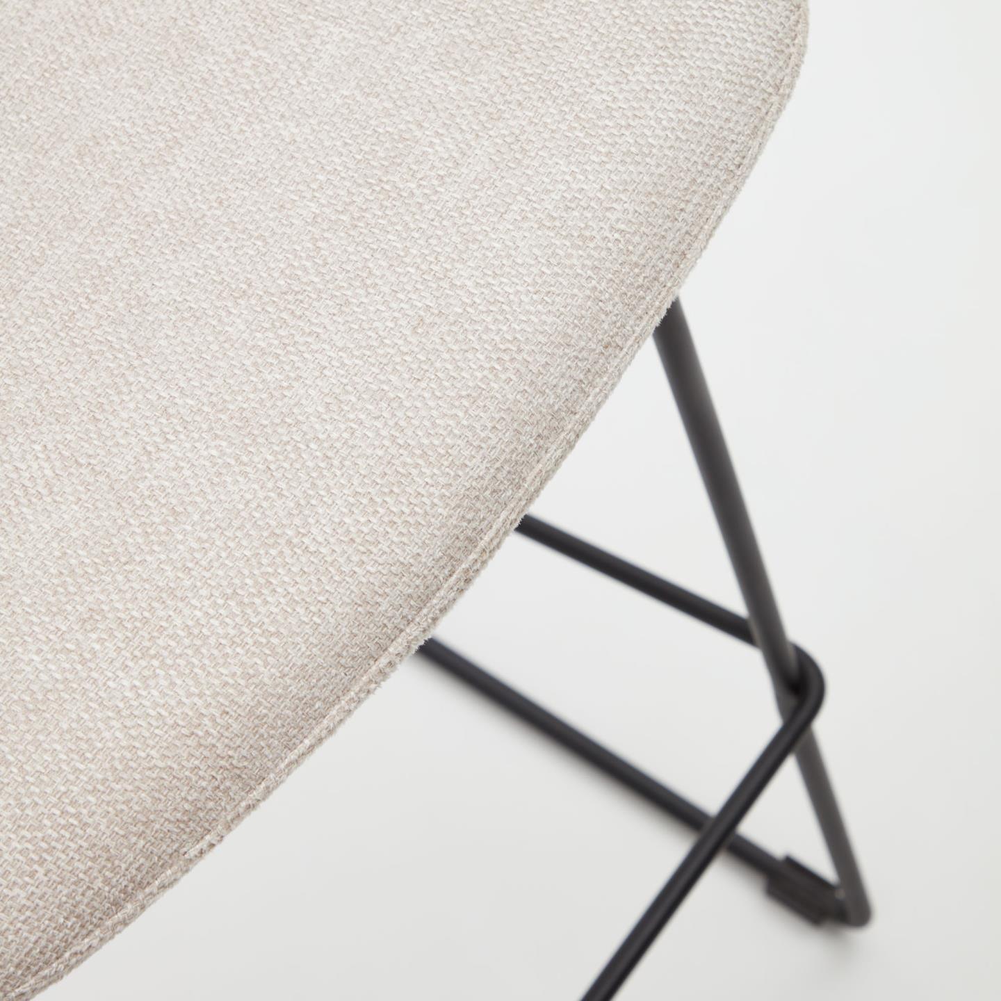 Krzesło barowe ZAHARA beżowy La Forma Eye on Design