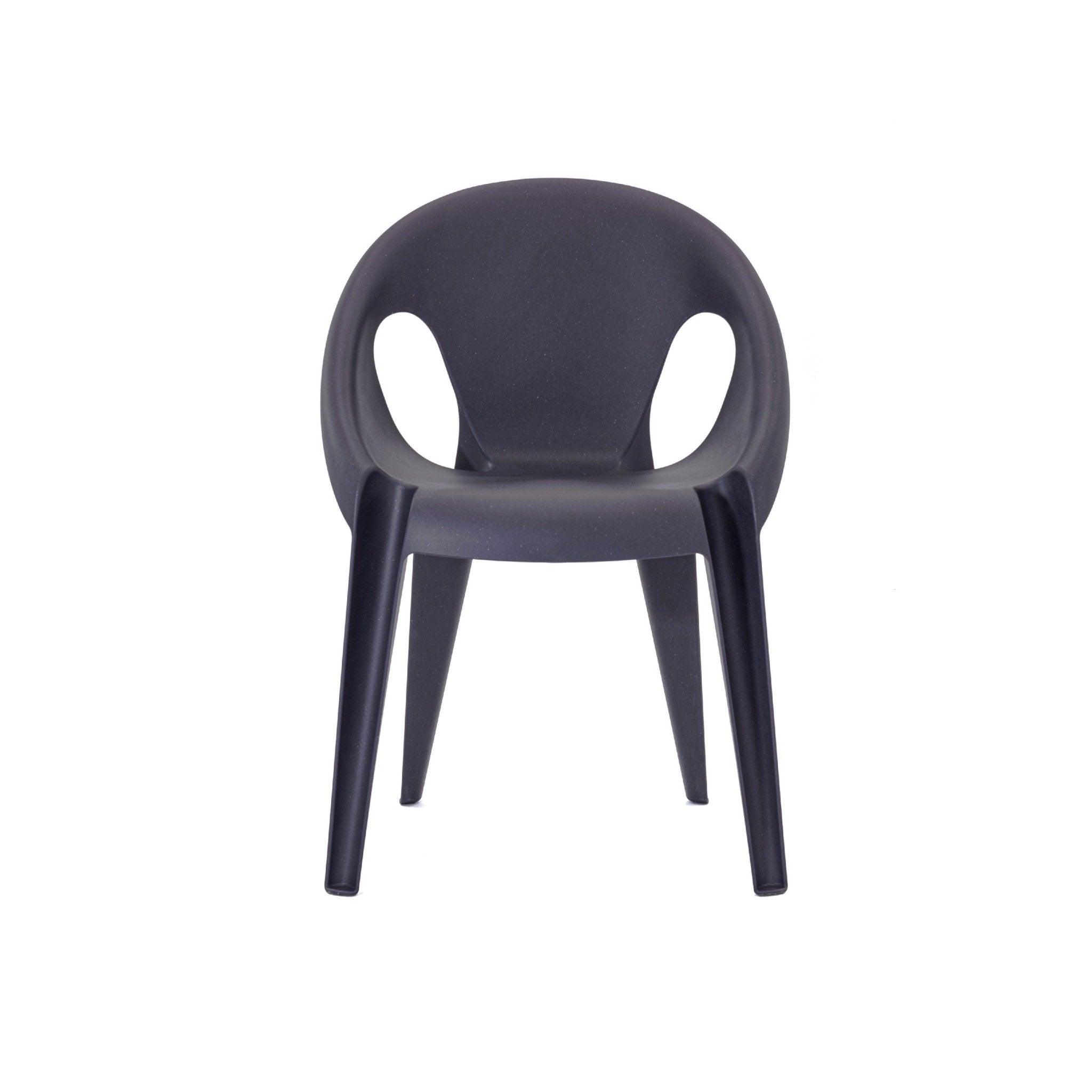 Krzesło BELL CHAIR antracytowy Magis Eye on Design