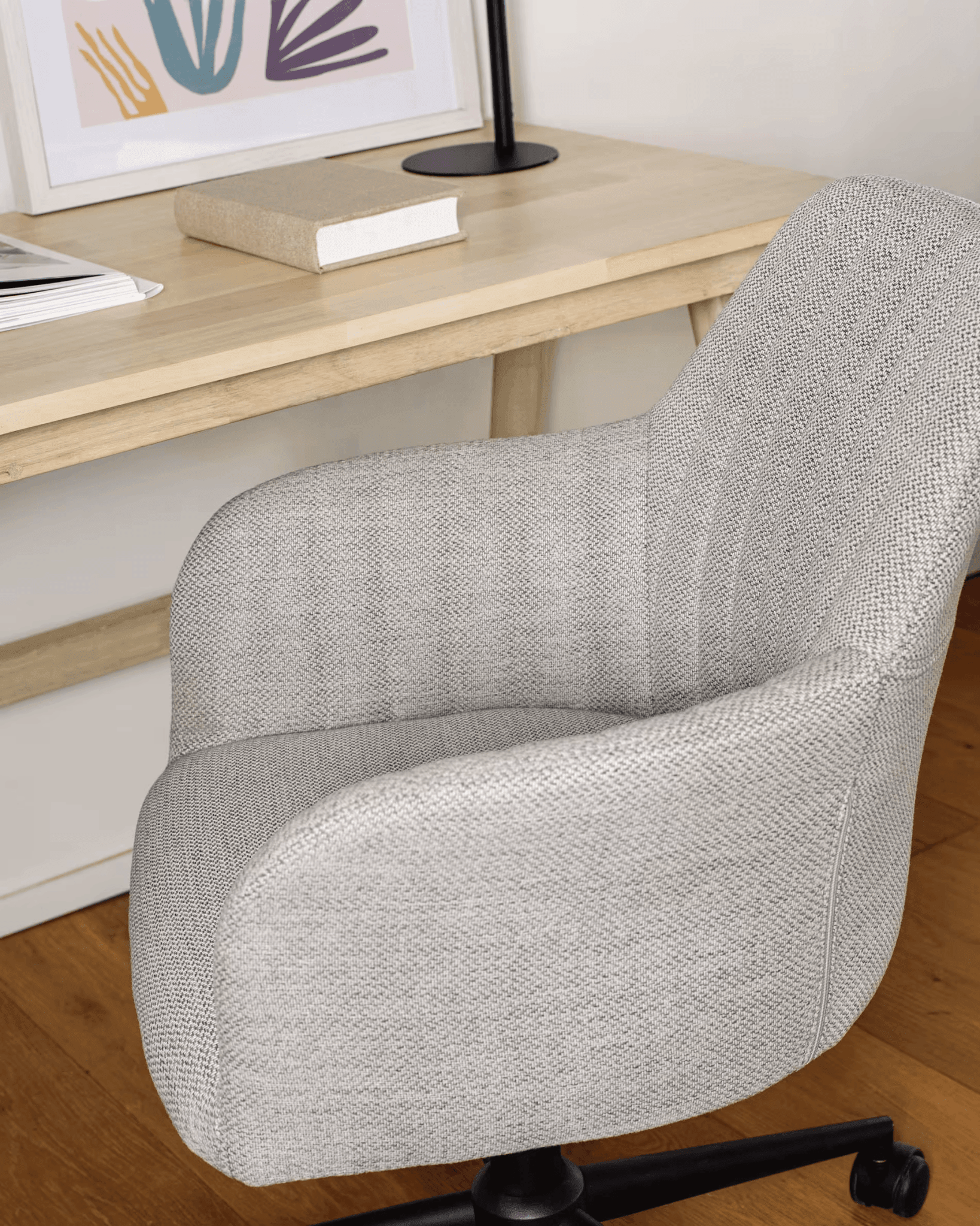 Krzesło biurowe MADINA jasnoszary La Forma Eye on Design