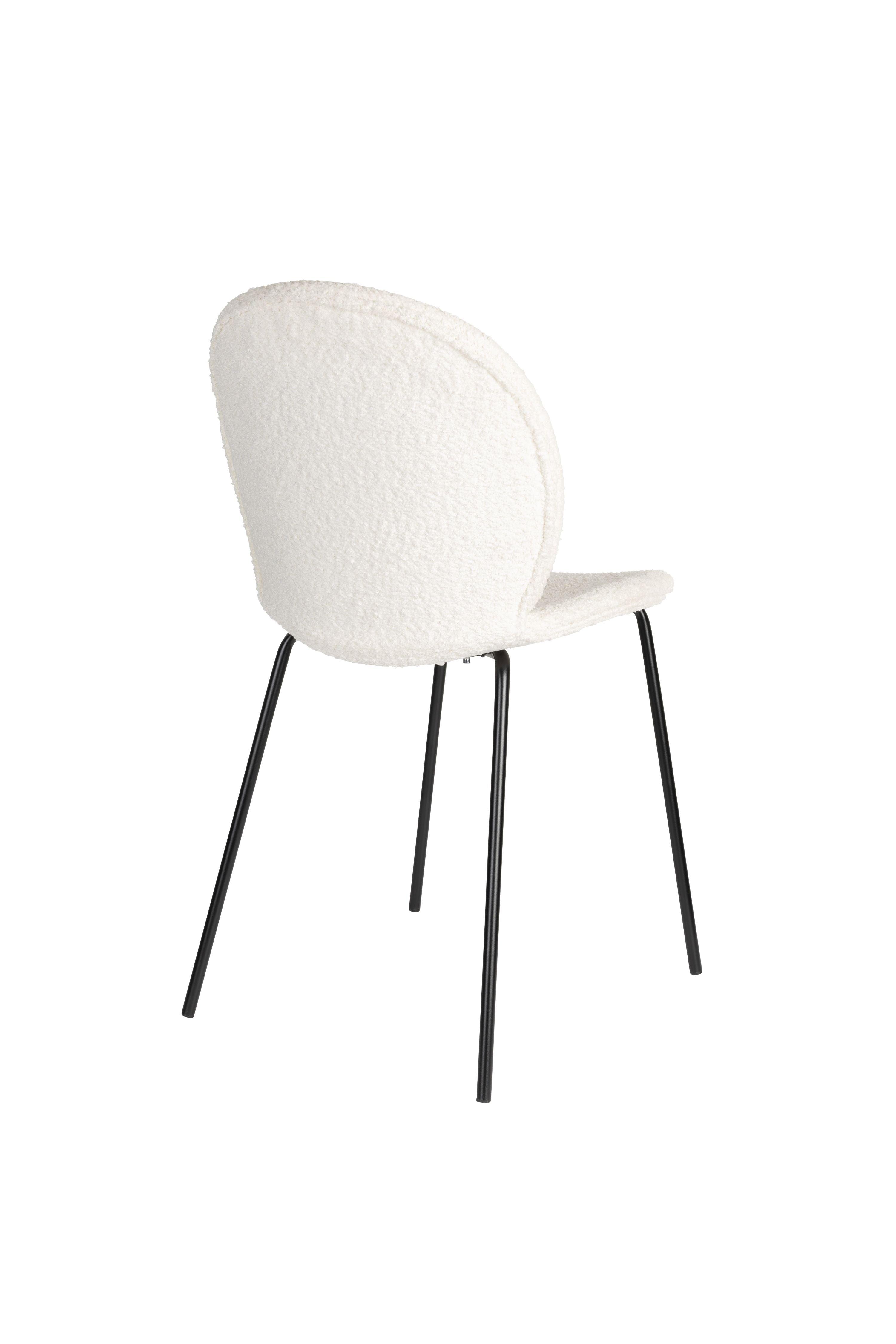 Krzesło BONNET biały teddy Zuiver Eye on Design