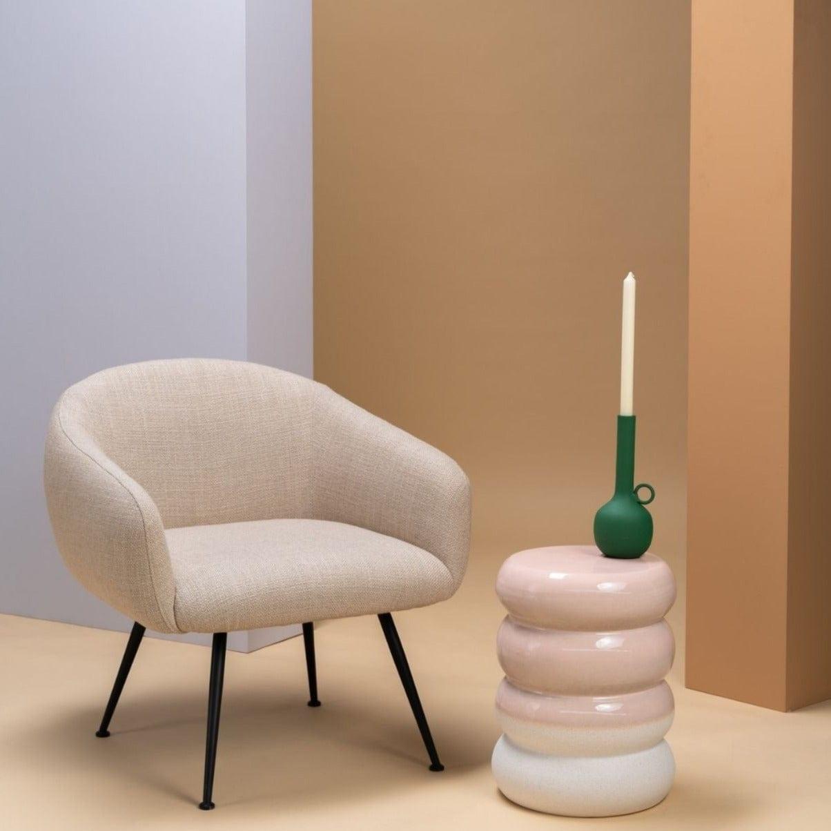 Krzesło BUDDY beżowy Pols Potten Eye on Design