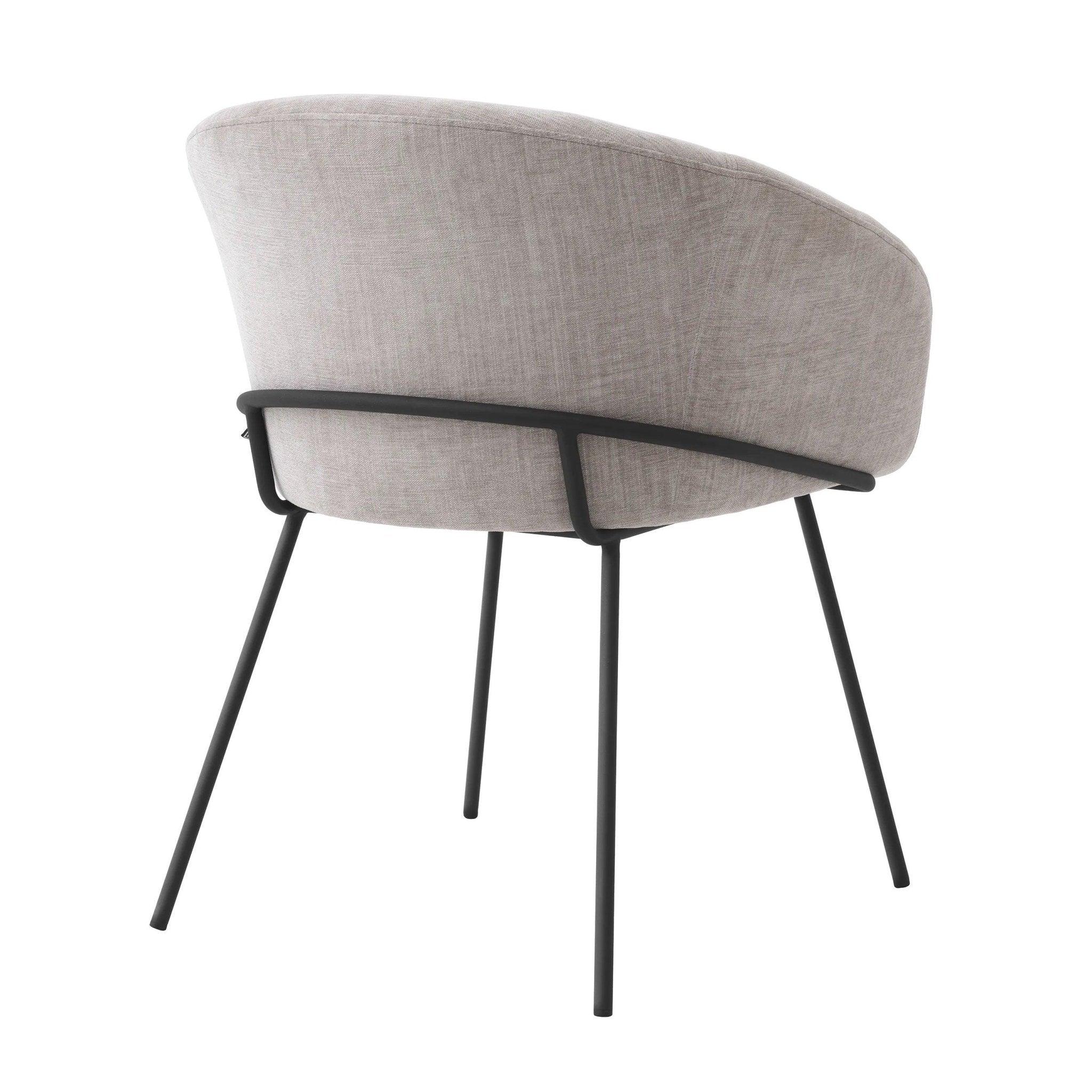 Krzesło CAMPUS szary Eichholtz Eye on Design