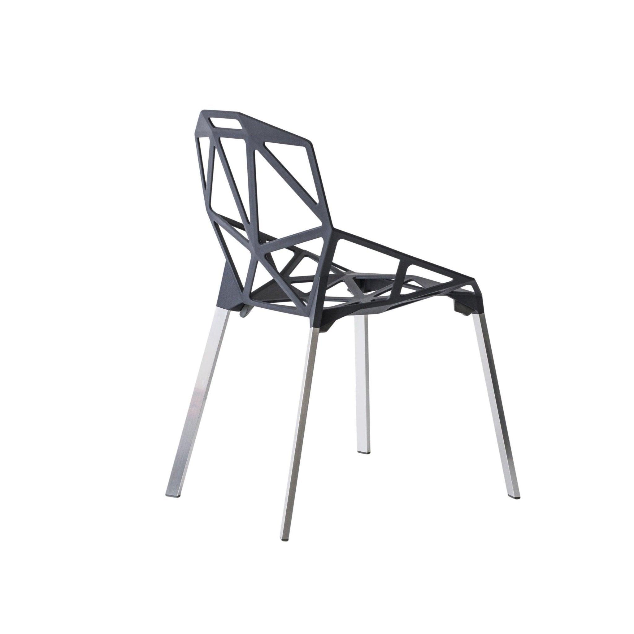 Krzesło CHAIR_ONE antracyt metaliczny Magis Eye on Design