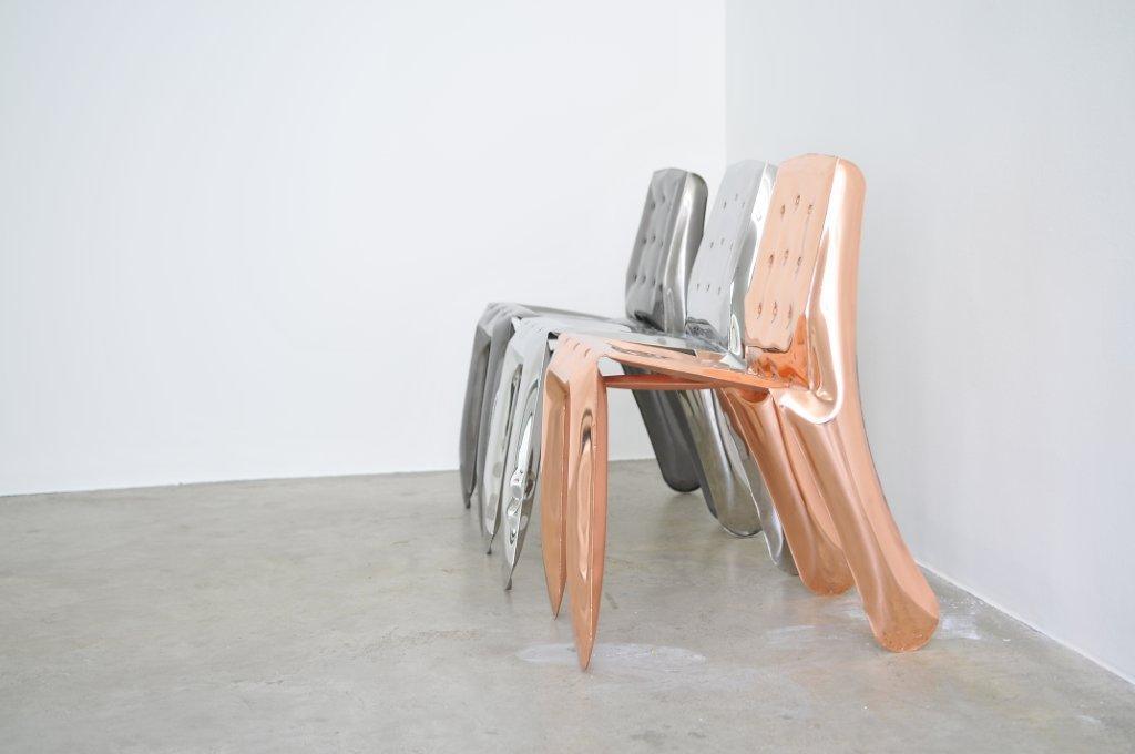 Krzesło CHIPPENSTEEL 1.0 heat kosmiczny błękit Zieta Studio Eye on Design