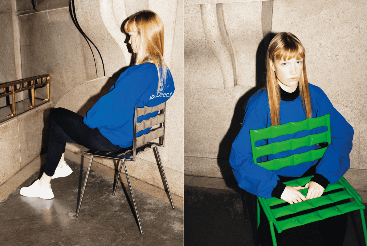 Krzesło COSMIC CHAIR stalowy Mati Sipiora Eye on Design