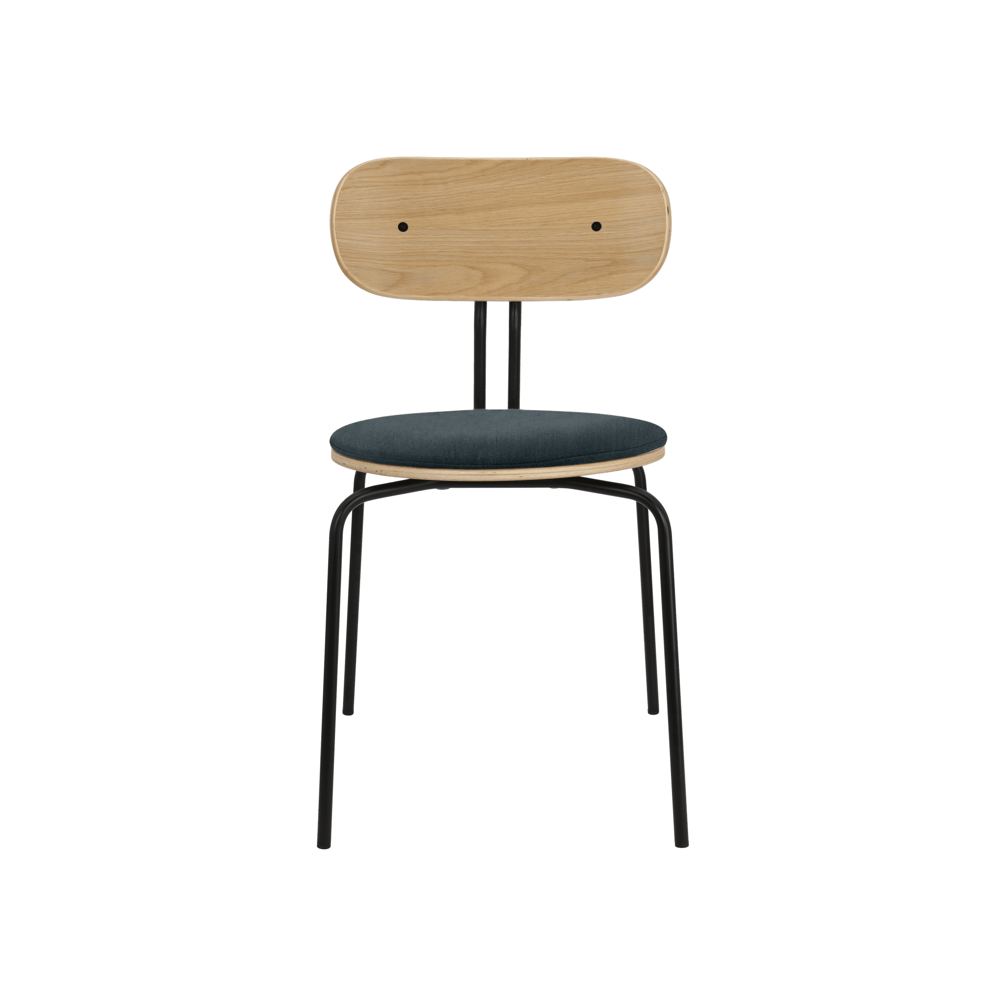 Krzesło CURIOUS stalowy z czarną podstawą UMAGE Eye on Design